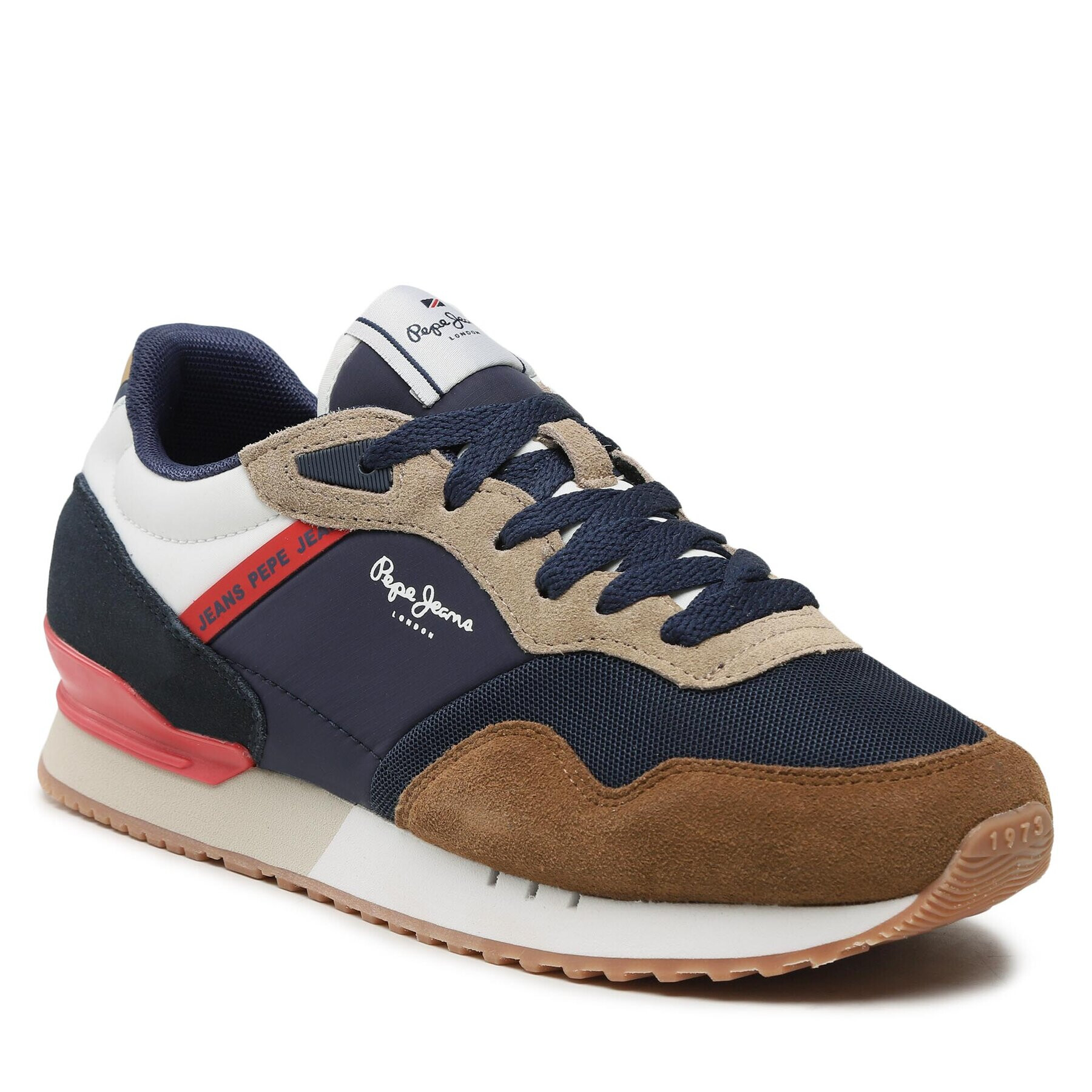 Pepe Jeans Sneakersy London One M Hero PMS30931 Tmavomodrá - Pepit.cz