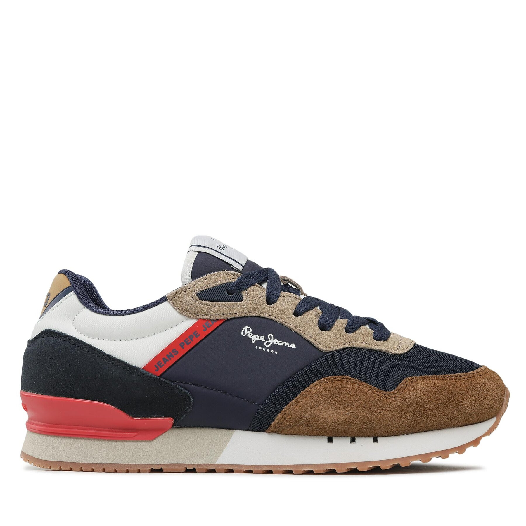 Pepe Jeans Sneakersy London One M Hero PMS30931 Tmavomodrá - Pepit.cz