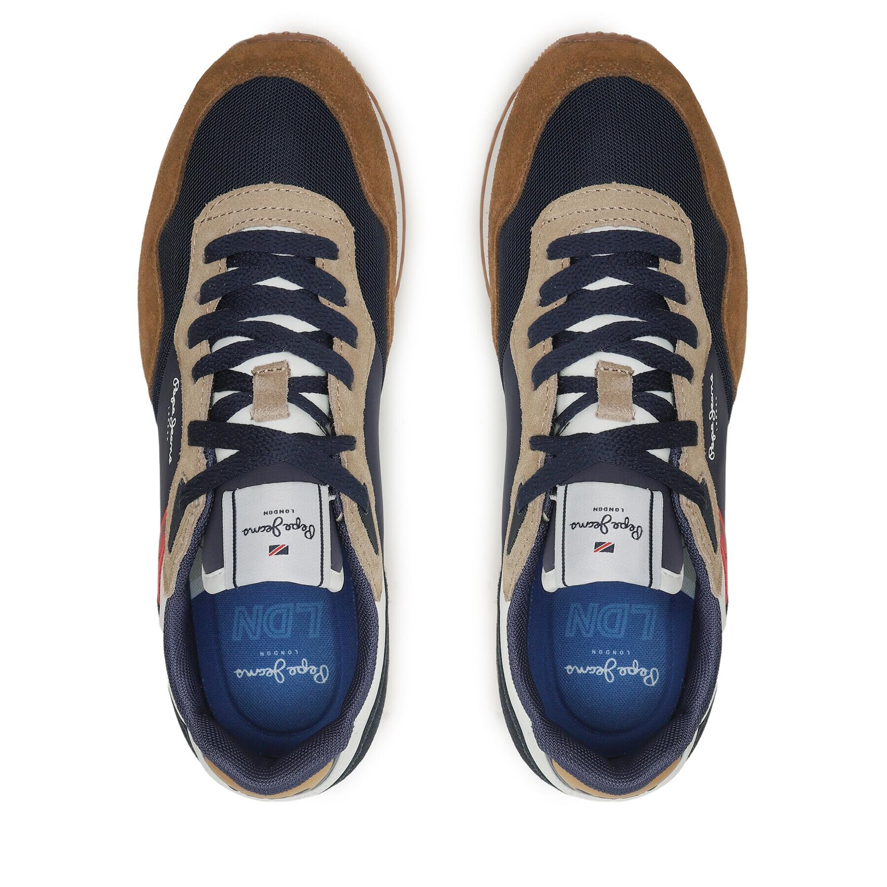 Pepe Jeans Sneakersy London One M Hero PMS30931 Tmavomodrá - Pepit.cz