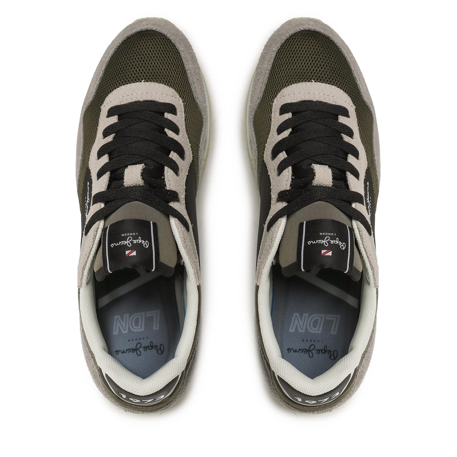 Pepe Jeans Sneakersy London One M Hero PMS30931 Zelená - Pepit.cz