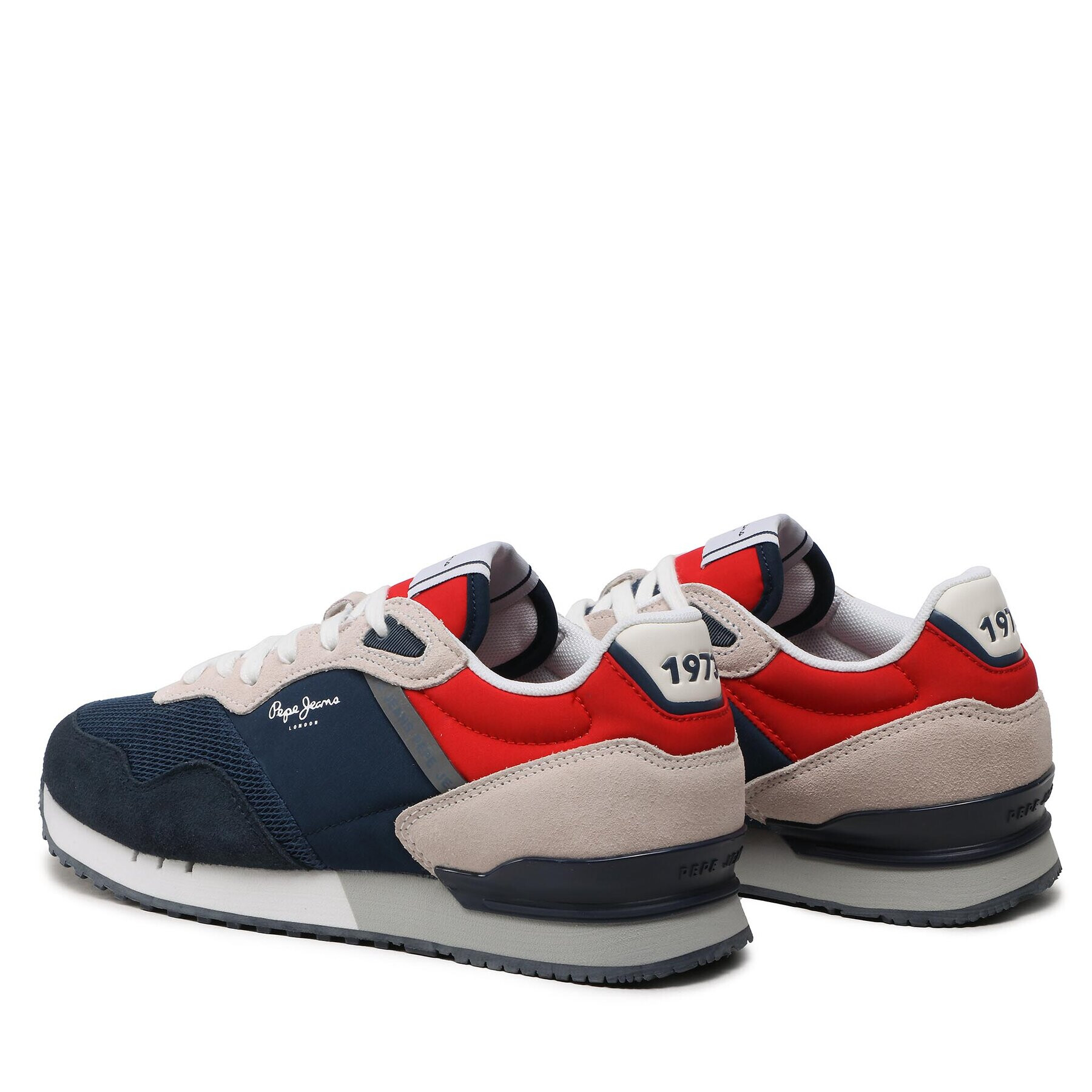 Pepe Jeans Sneakersy London One M PMS30934 Tmavomodrá - Pepit.cz