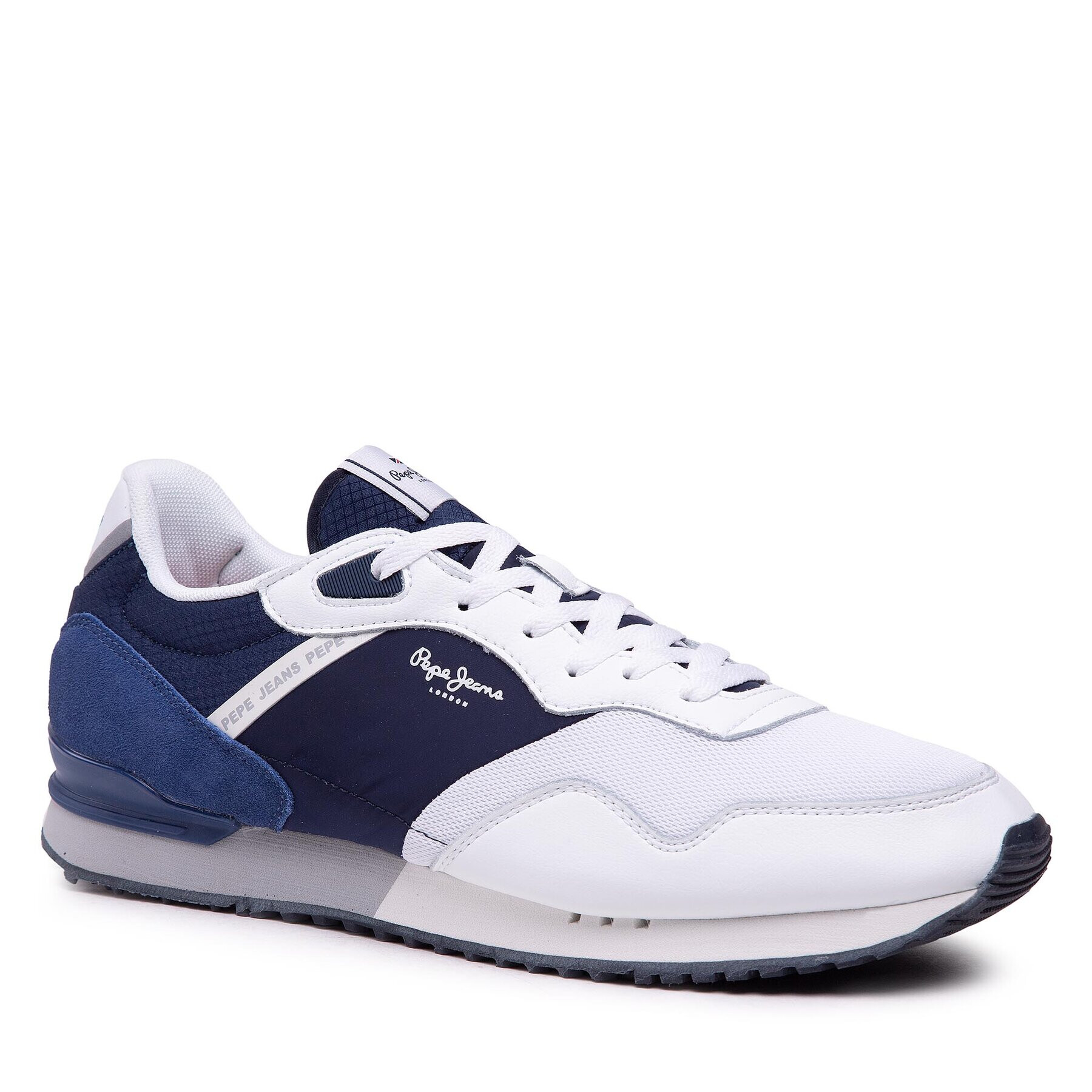 Pepe Jeans Sneakersy London One Road M PMS30821 Tmavomodrá - Pepit.cz