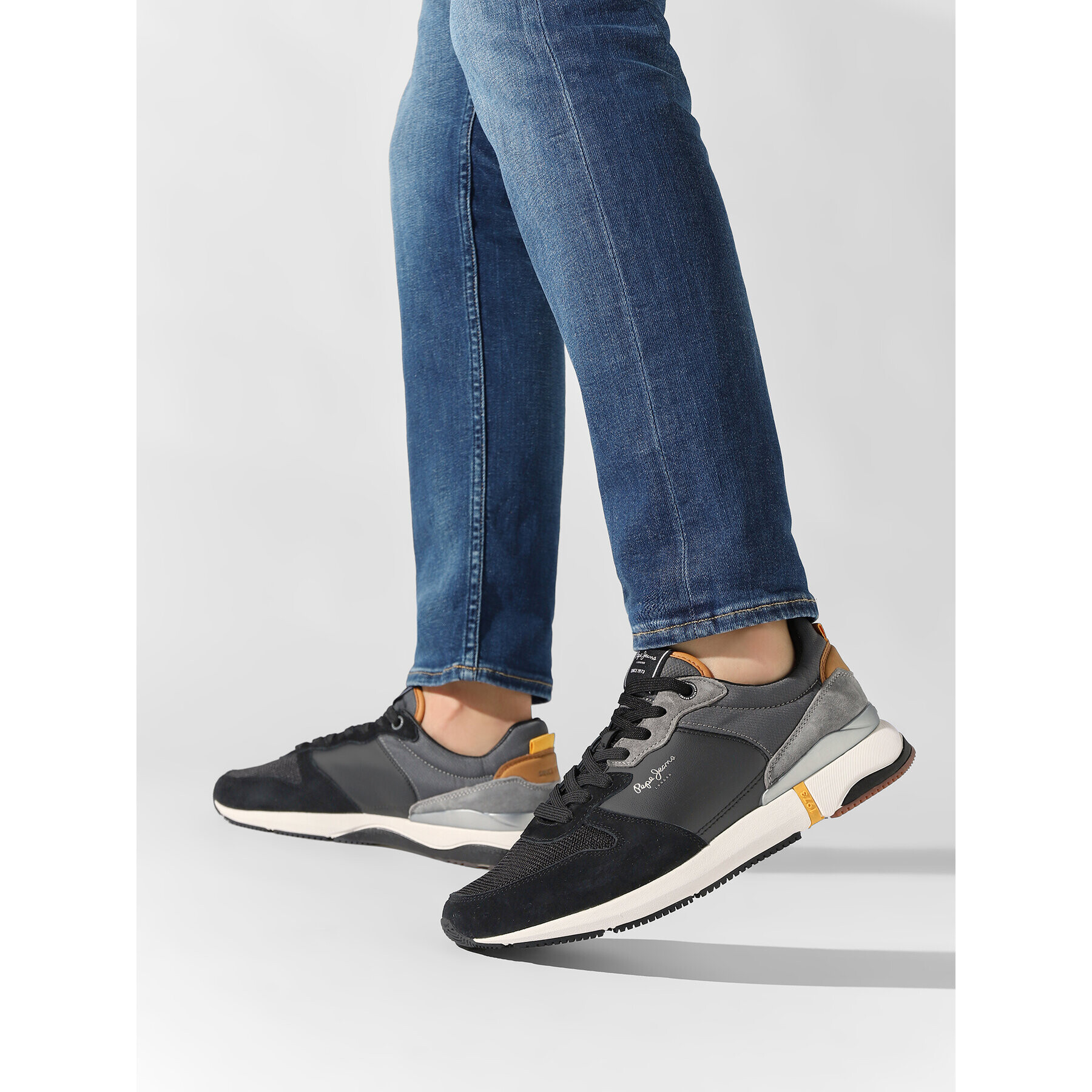 Pepe Jeans Sneakersy London Pro Basic 22 PMS30864 Černá - Pepit.cz