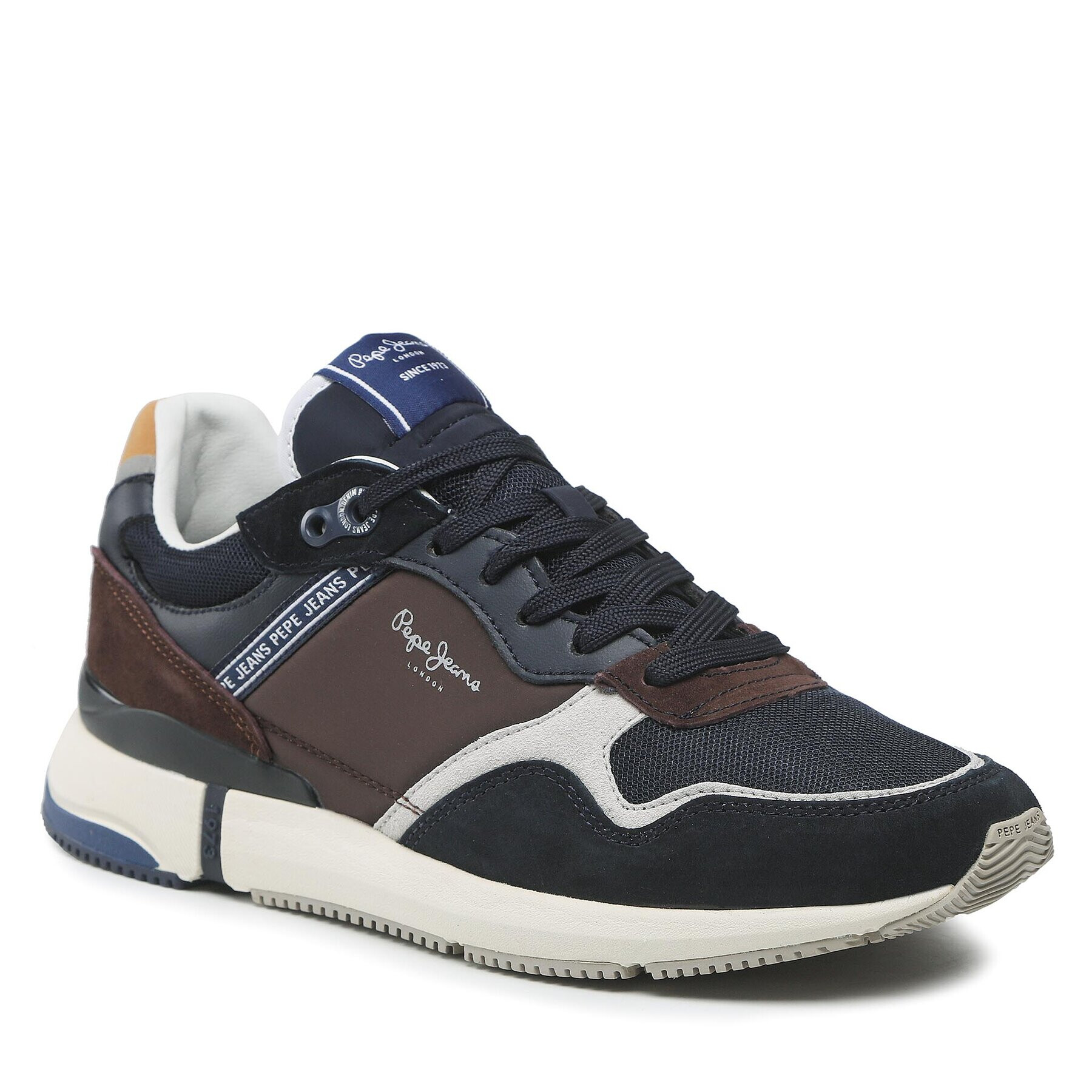 Pepe Jeans Sneakersy London Pro Urban 22 PMS30863 Tmavomodrá - Pepit.cz