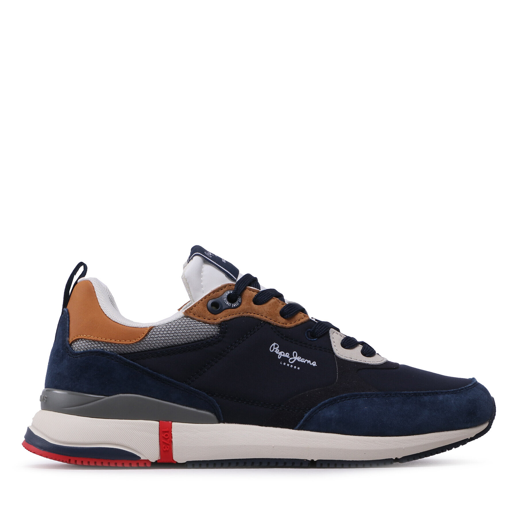 Pepe Jeans Sneakersy London Pro Vint PMS30938 Tmavomodrá - Pepit.cz