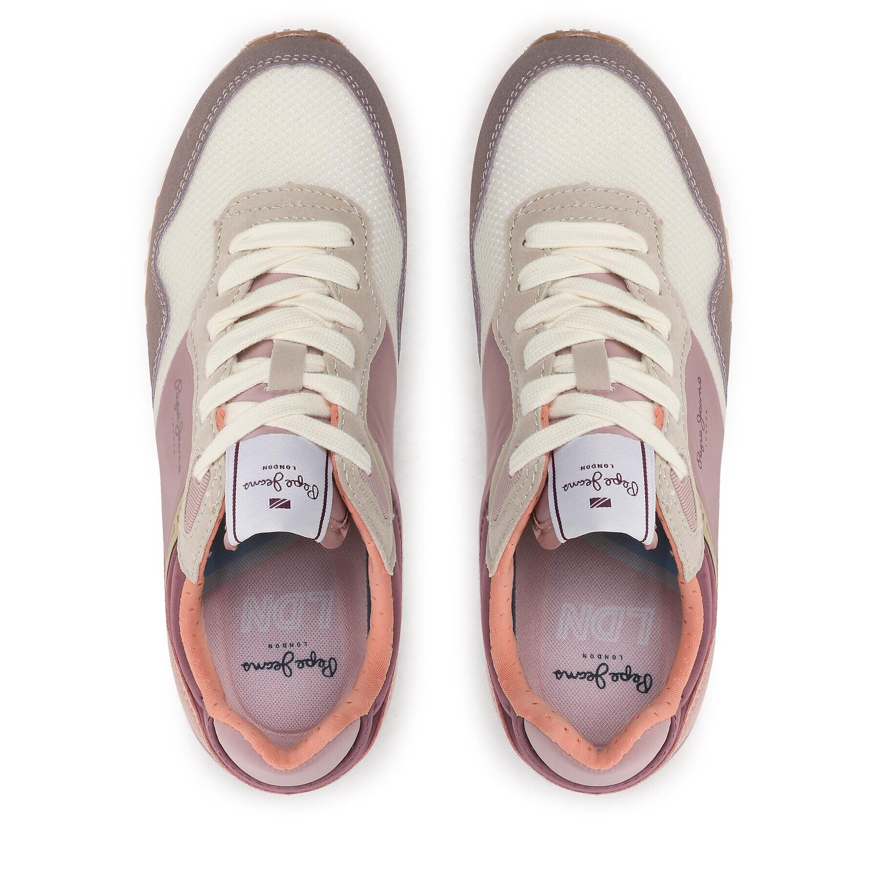 Pepe Jeans Sneakersy London W Mad PLS31464 Fialová - Pepit.cz