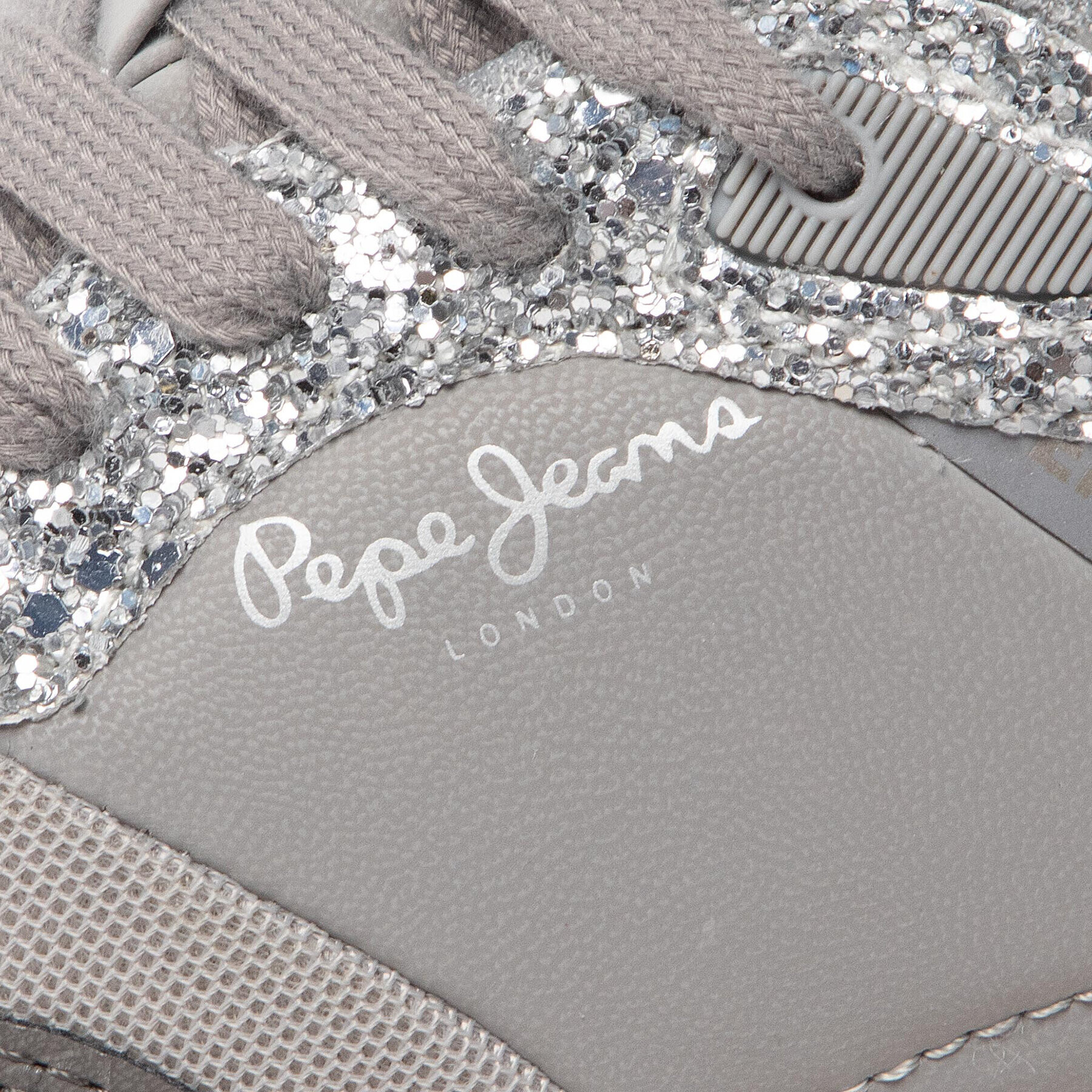 Pepe Jeans Sneakersy London W Queen PLS31379 Šedá - Pepit.cz