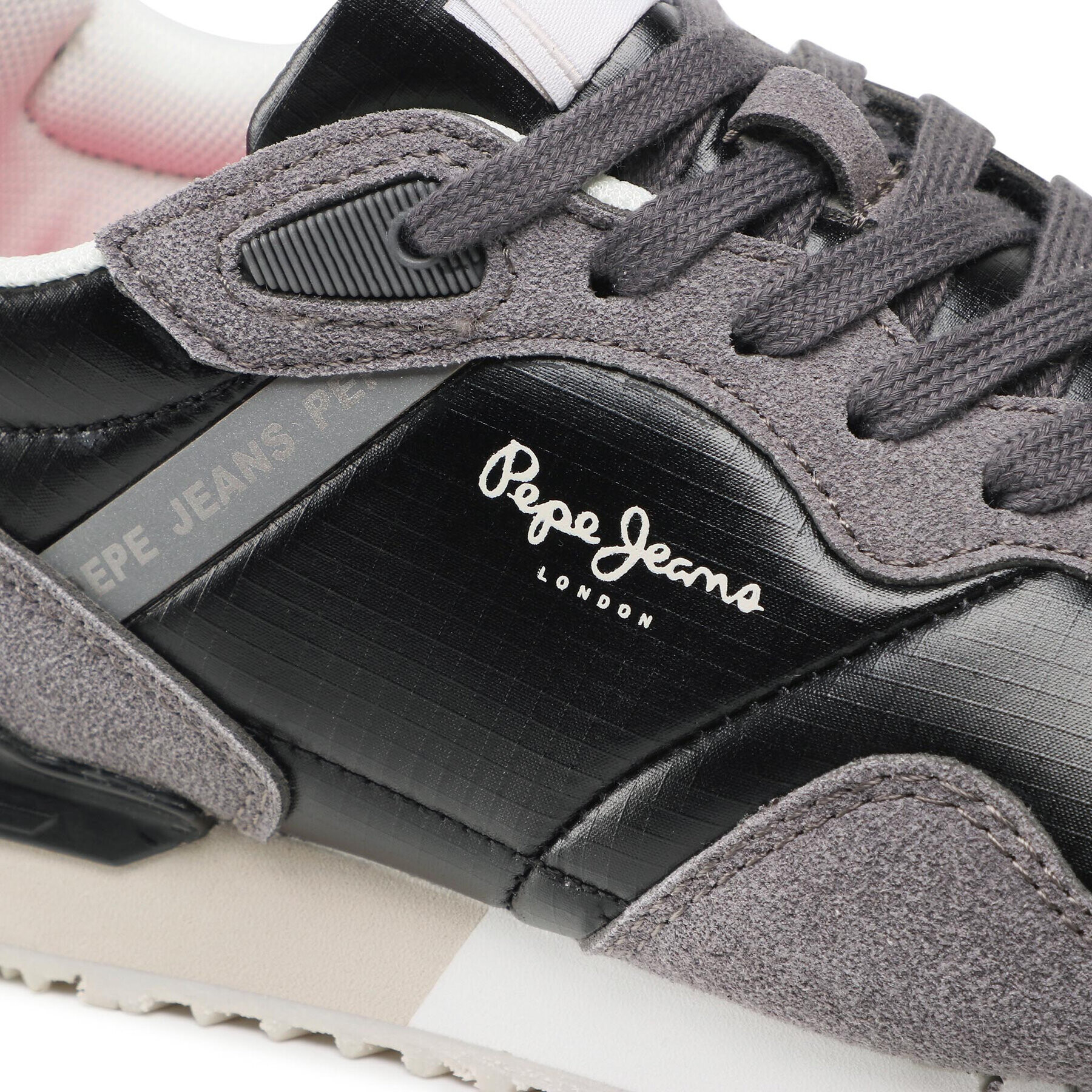 Pepe Jeans Sneakersy London W Soft PLS31315 Černá - Pepit.cz