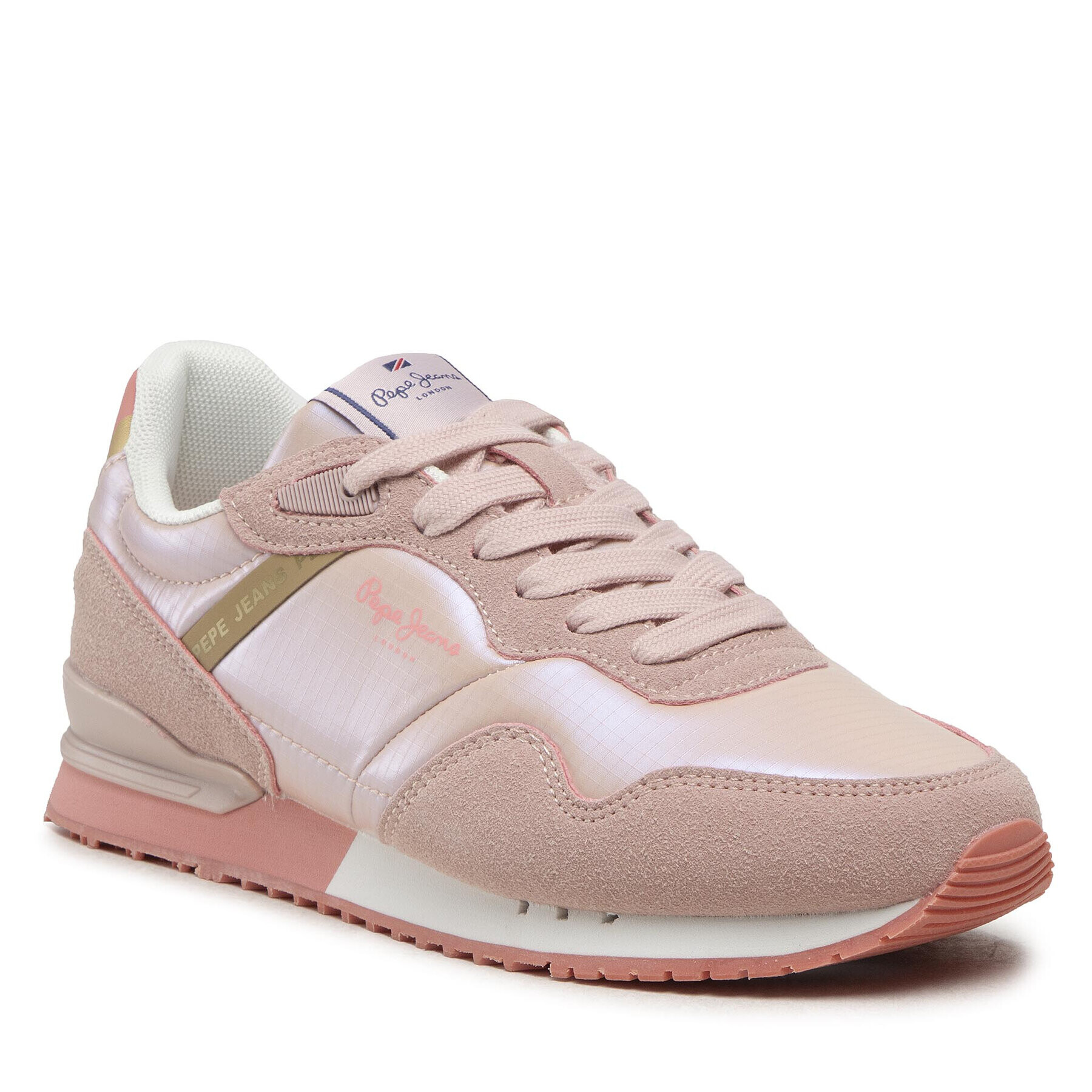 Pepe Jeans Sneakersy London W Soft PLS31315 Růžová - Pepit.cz