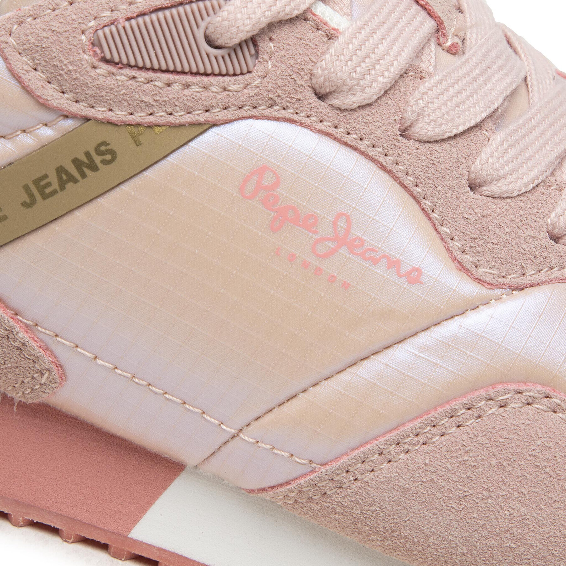 Pepe Jeans Sneakersy London W Soft PLS31315 Růžová - Pepit.cz