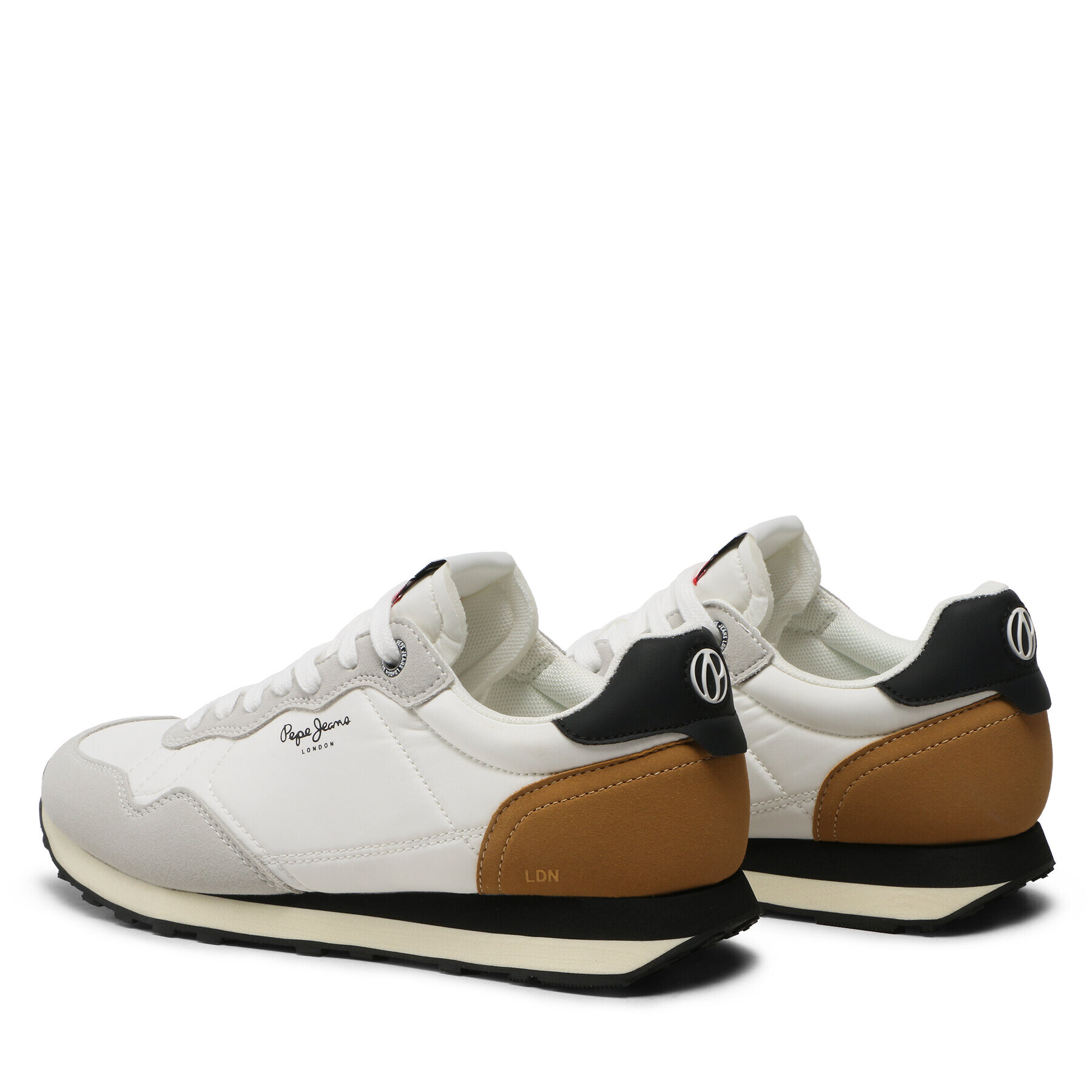 Pepe Jeans Sneakersy Natch Male PMS30945 Bílá - Pepit.cz