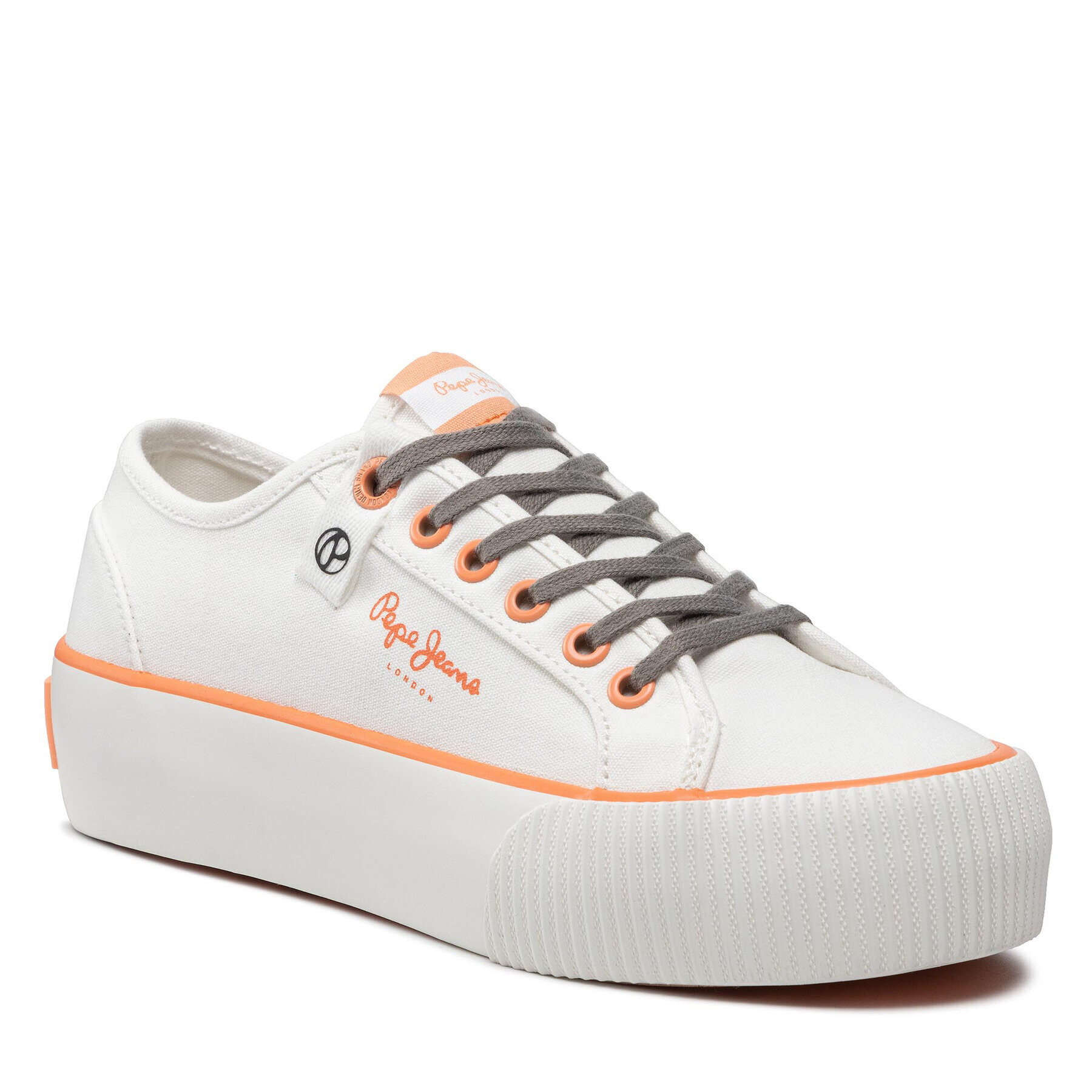 Pepe Jeans Sneakersy Ottis W Bass PLS31299 Bílá - Pepit.cz