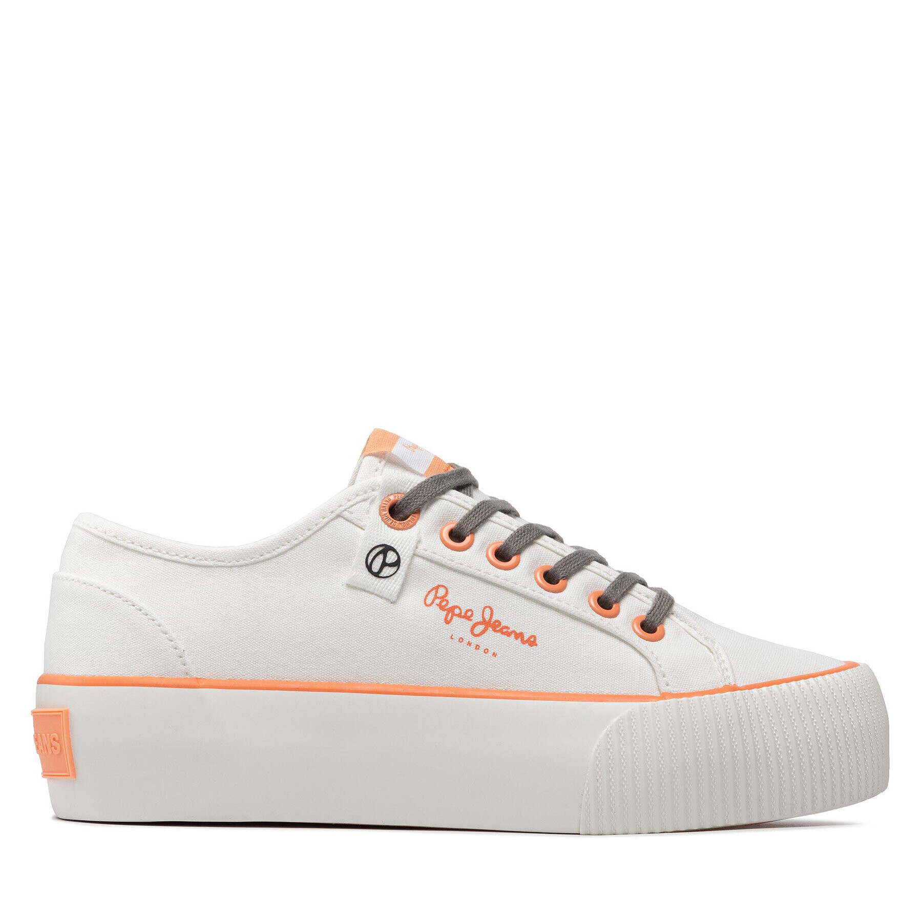 Pepe Jeans Sneakersy Ottis W Bass PLS31299 Bílá - Pepit.cz