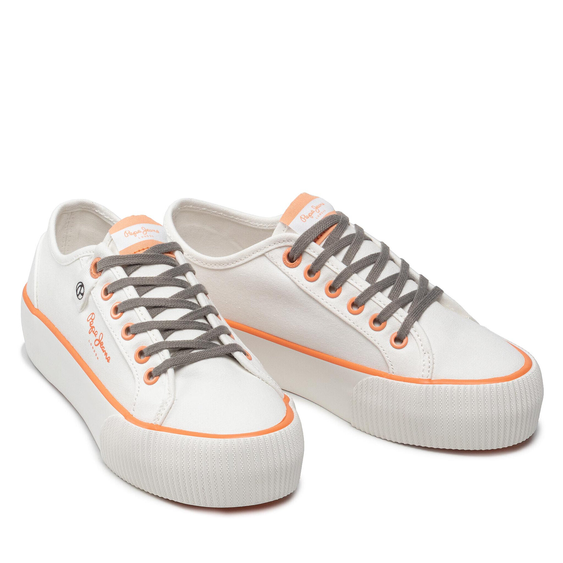 Pepe Jeans Sneakersy Ottis W Bass PLS31299 Bílá - Pepit.cz