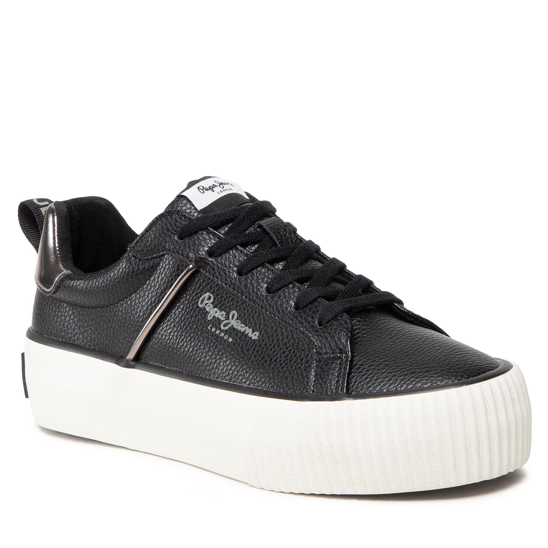 Pepe Jeans Sneakersy Ottis W Cool PLS31411 Černá - Pepit.cz