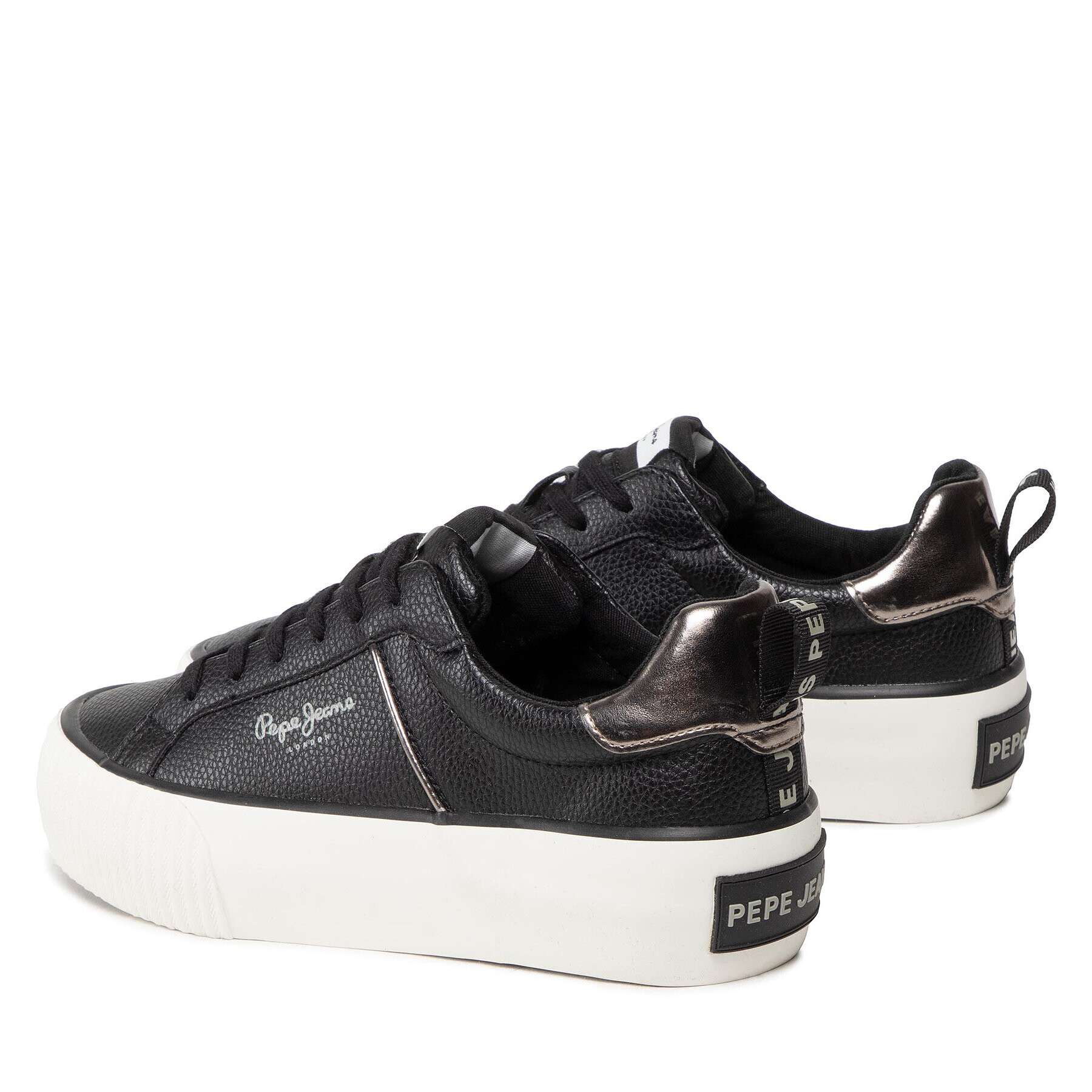 Pepe Jeans Sneakersy Ottis W Cool PLS31411 Černá - Pepit.cz