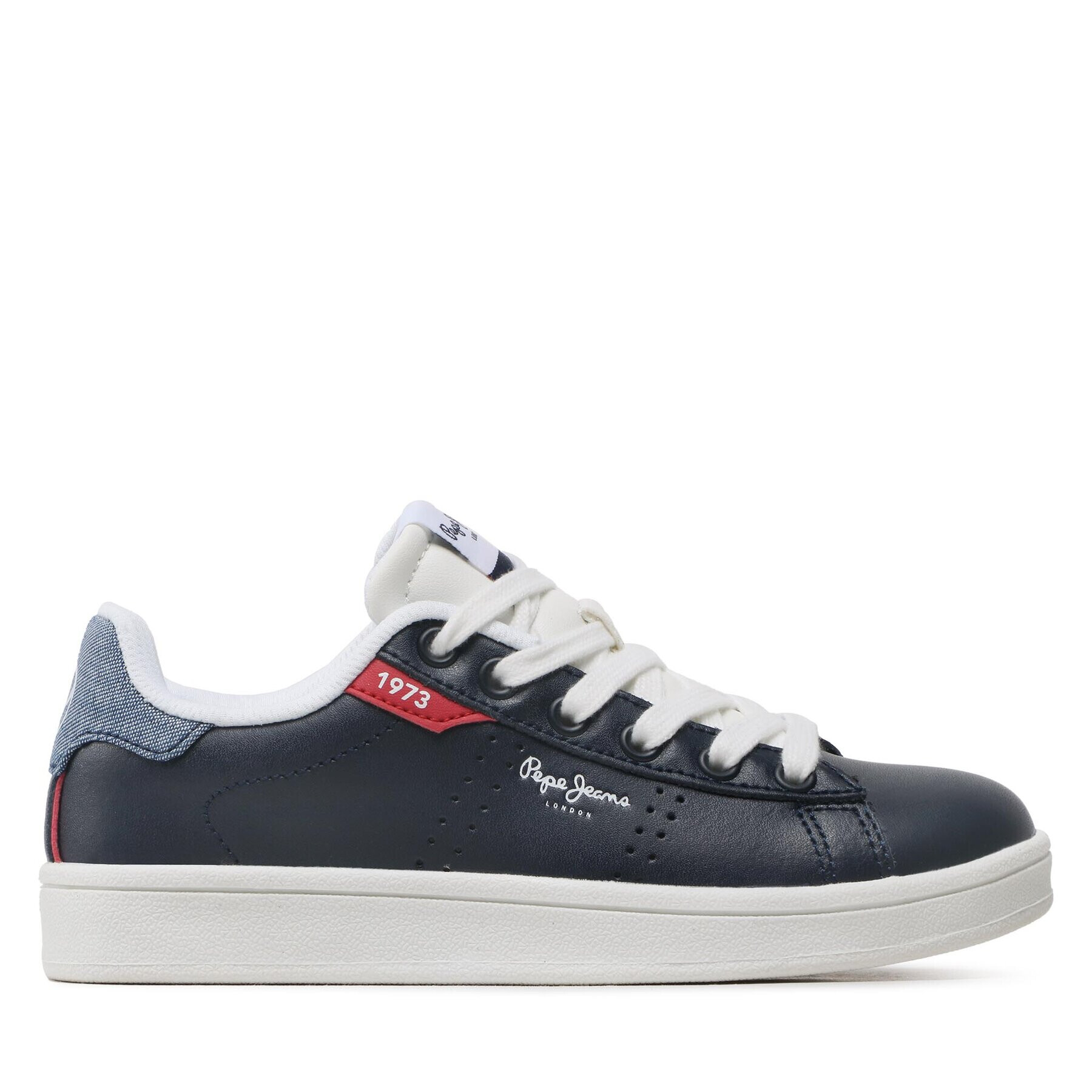 Pepe Jeans Sneakersy Player Basic B Jeans PBS30545 Tmavomodrá - Pepit.cz