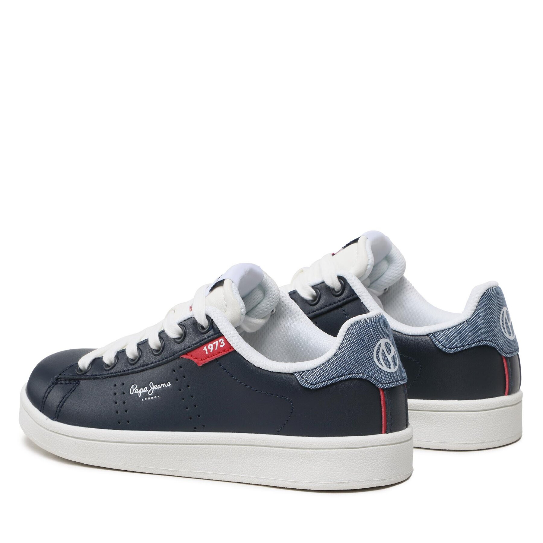 Pepe Jeans Sneakersy Player Basic B Jeans PBS30545 Tmavomodrá - Pepit.cz