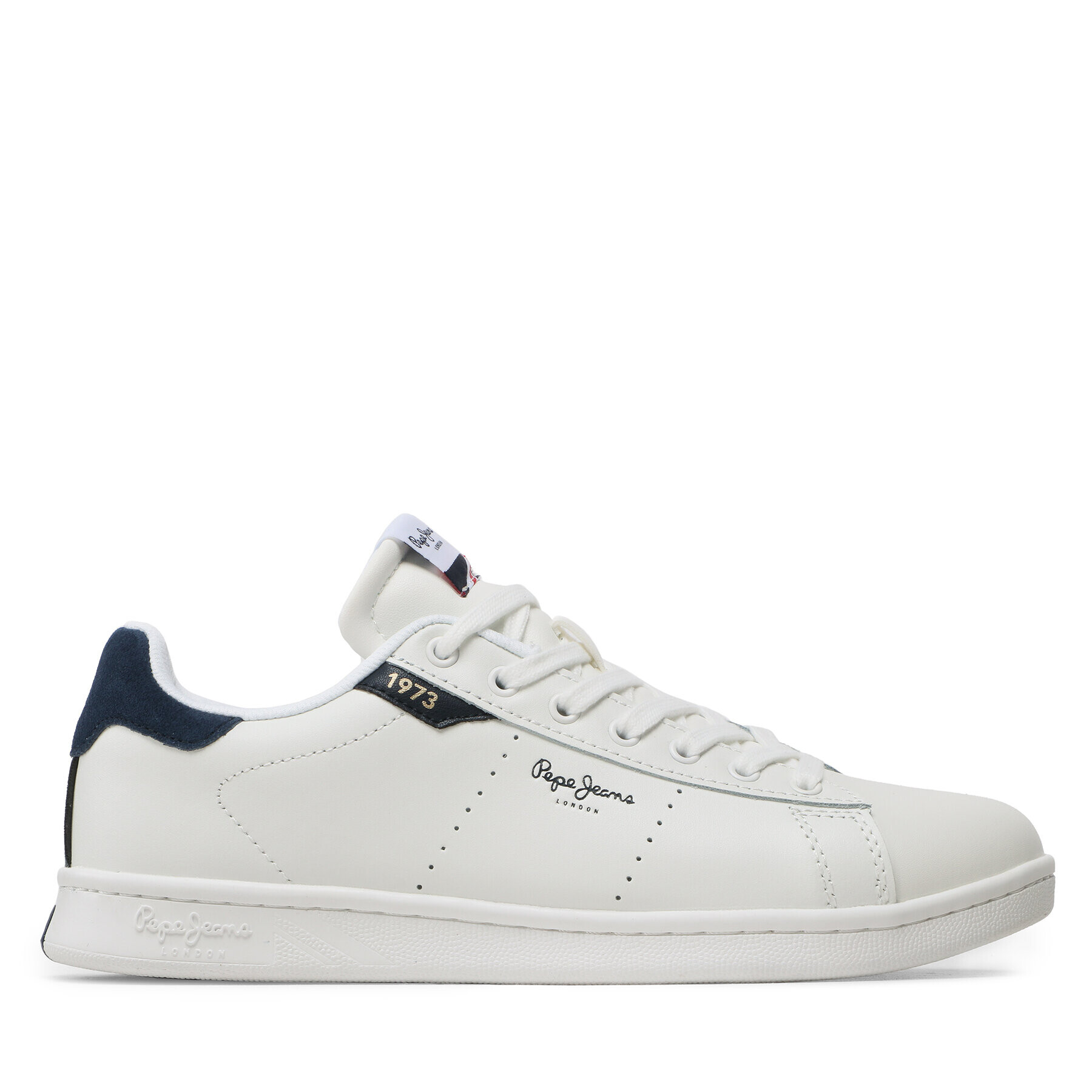 Pepe Jeans Sneakersy Player Basic PMS30902 Bílá - Pepit.cz