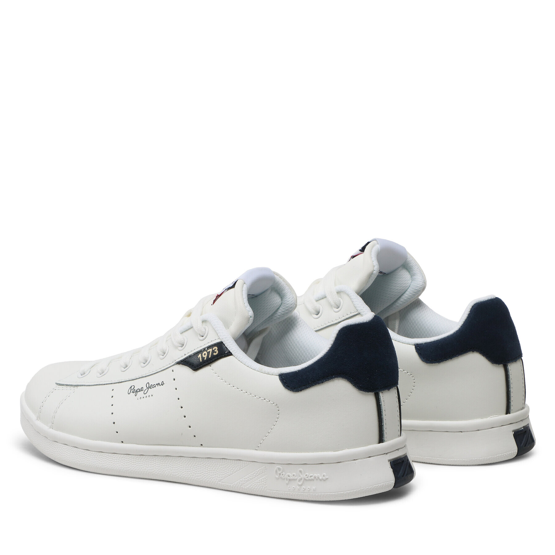 Pepe Jeans Sneakersy Player Basic PMS30902 Bílá - Pepit.cz