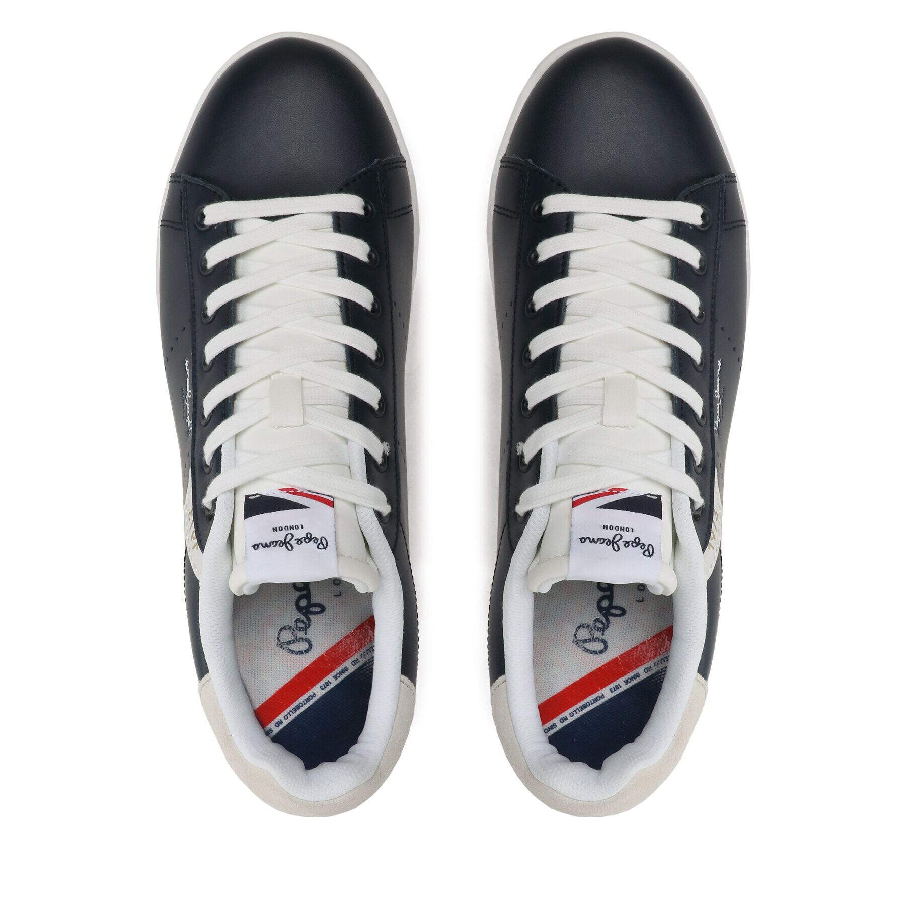 Pepe Jeans Sneakersy Player Basic PMS30902 Tmavomodrá - Pepit.cz