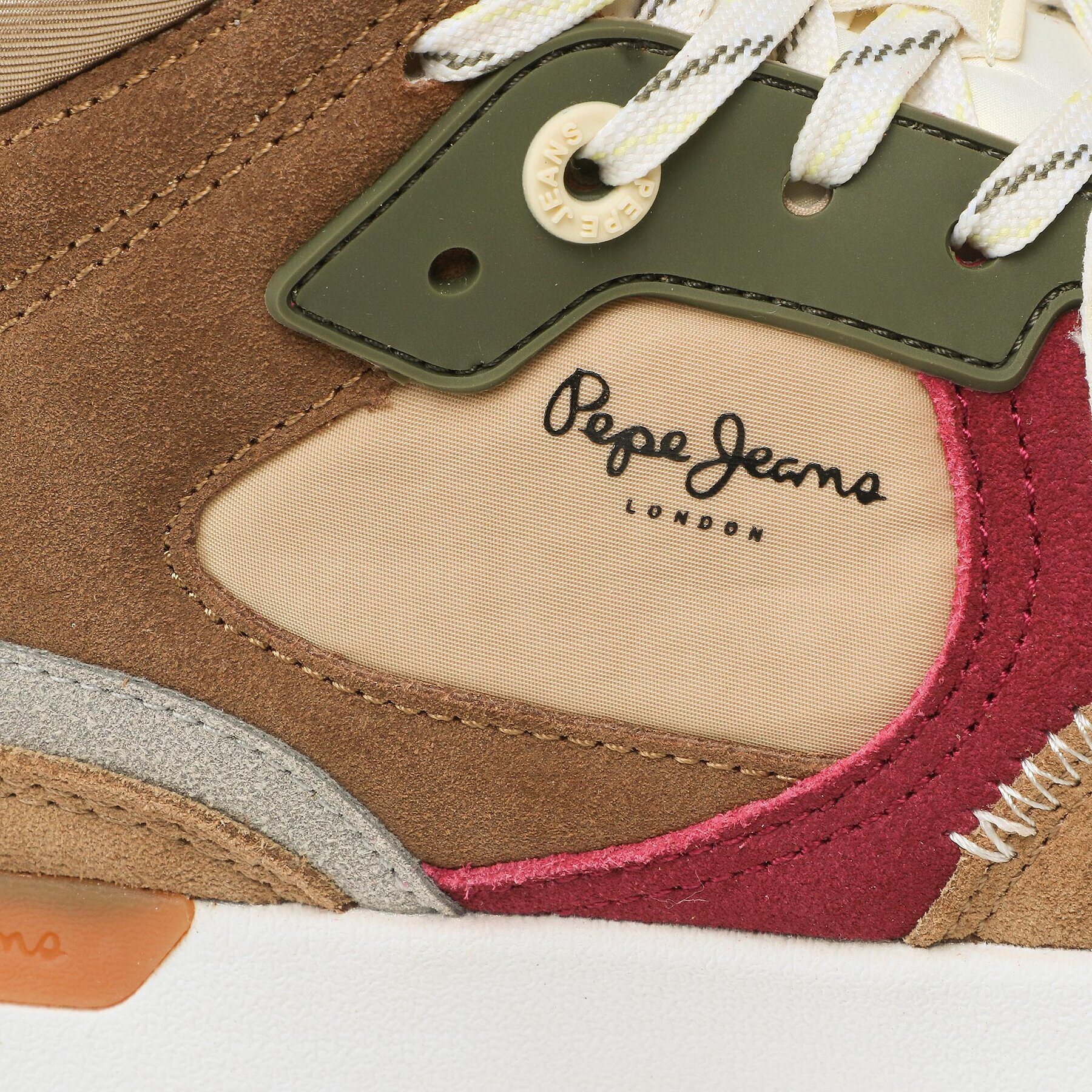 Pepe Jeans Sneakersy PLS31516 Růžová - Pepit.cz