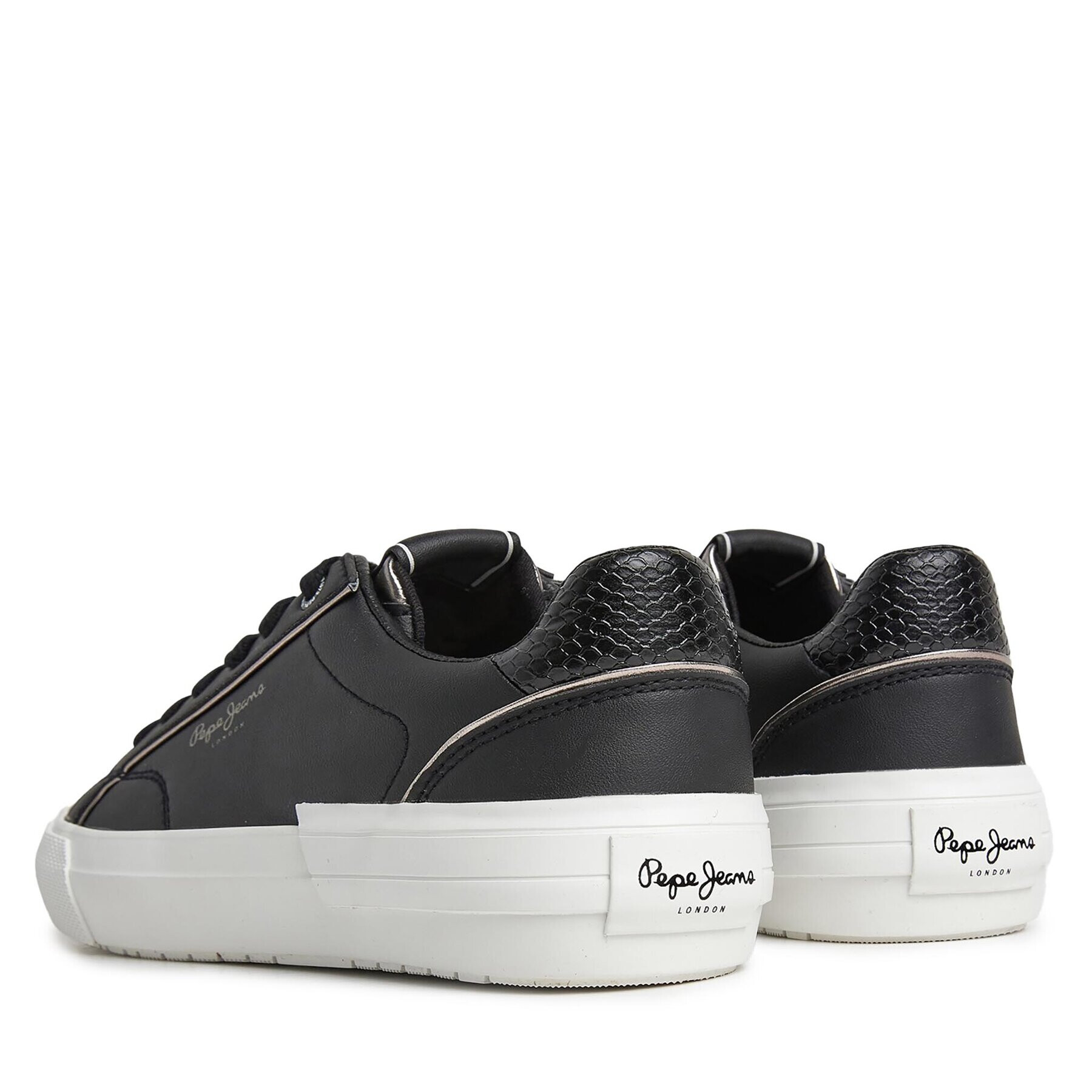 Pepe Jeans Sneakersy PLS31542 Černá - Pepit.cz