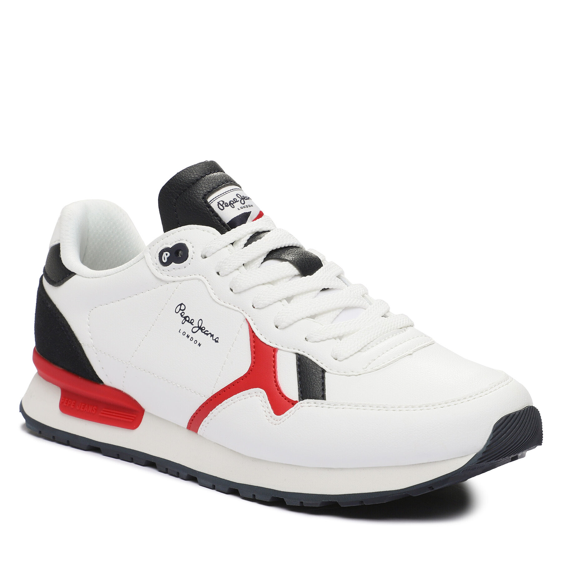 Pepe Jeans Sneakersy PMS30982 Bílá - Pepit.cz