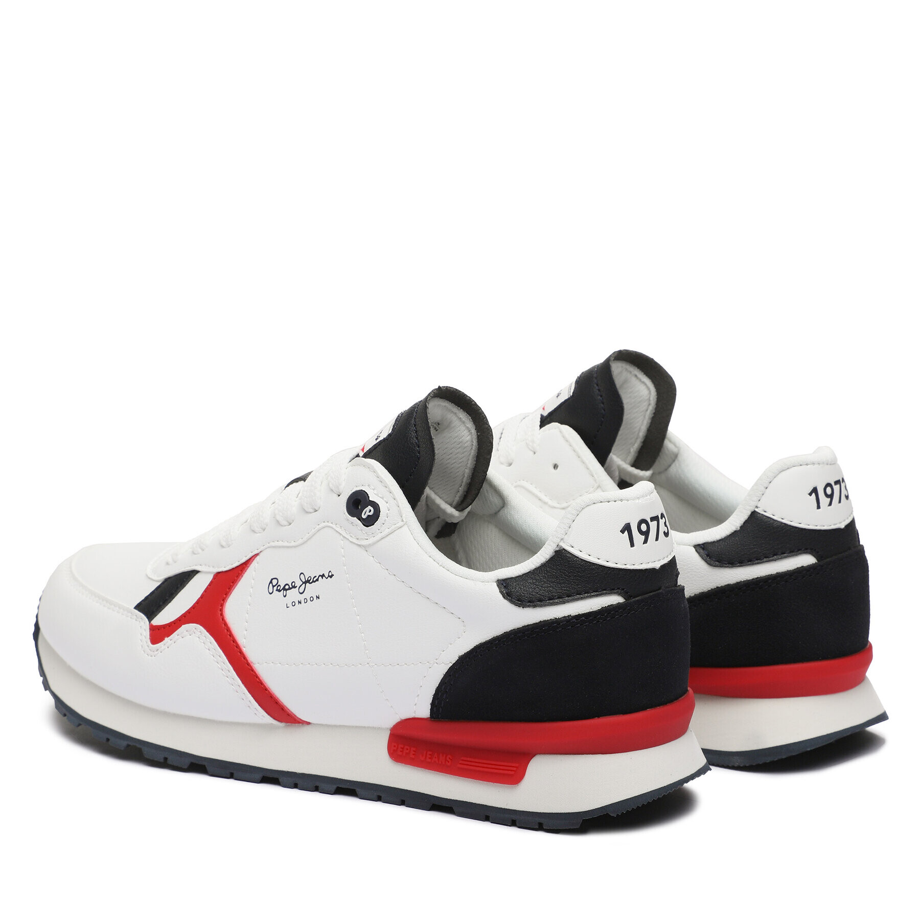 Pepe Jeans Sneakersy PMS30982 Bílá - Pepit.cz