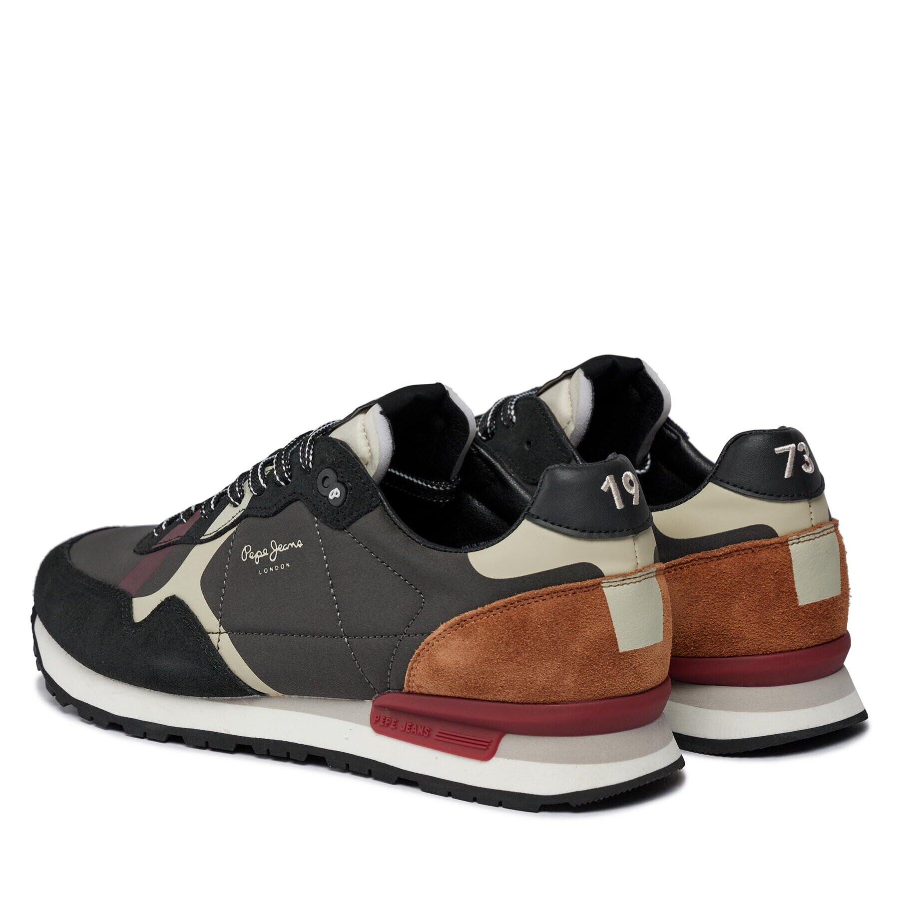 Pepe Jeans Sneakersy PMS30984 Černá - Pepit.cz