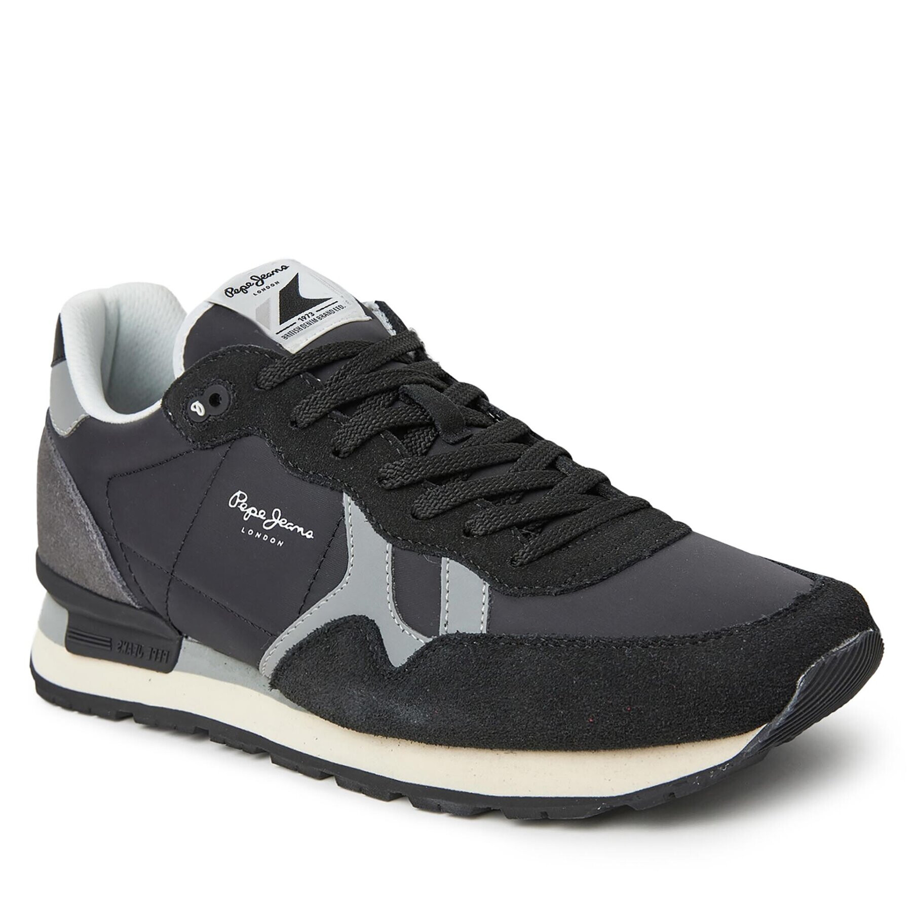 Pepe Jeans Sneakersy PMS30985 Černá - Pepit.cz