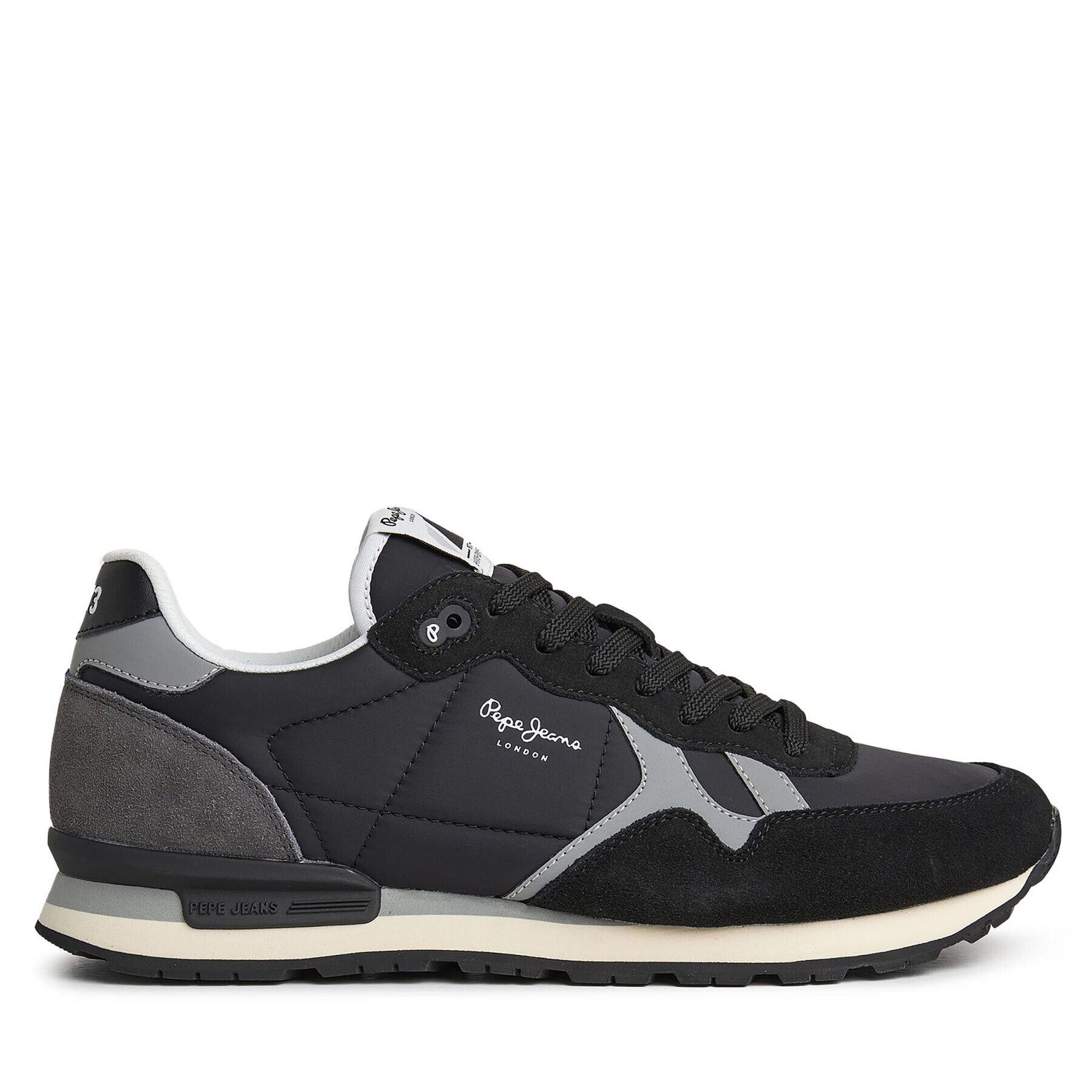 Pepe Jeans Sneakersy PMS30985 Černá - Pepit.cz