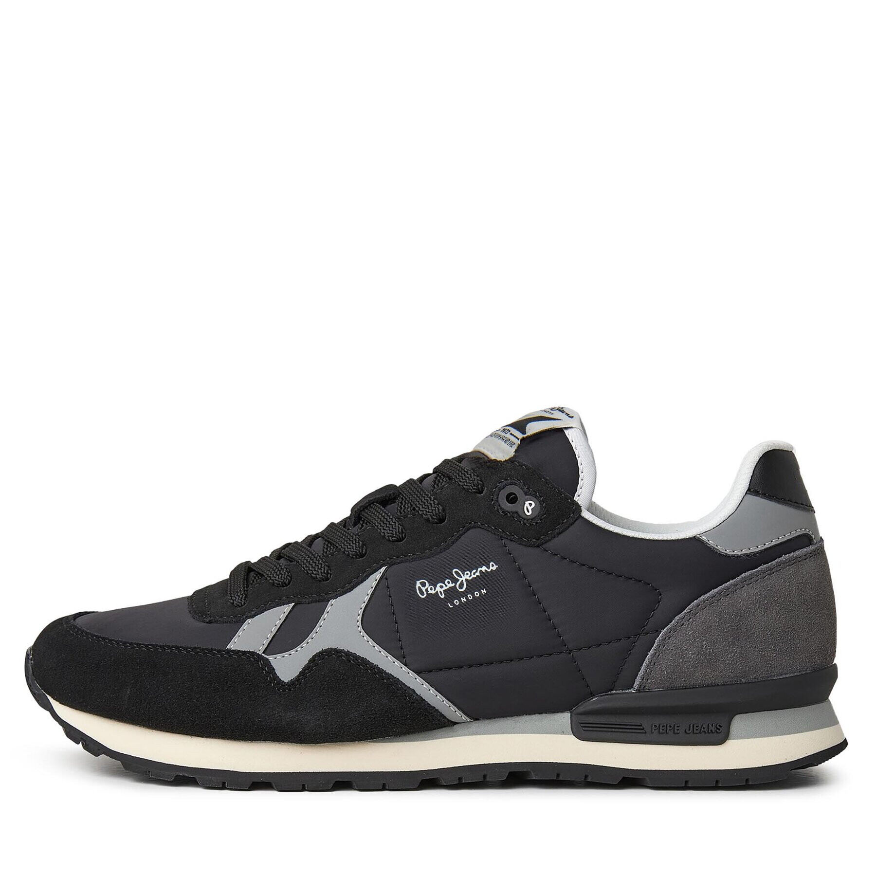 Pepe Jeans Sneakersy PMS30985 Černá - Pepit.cz