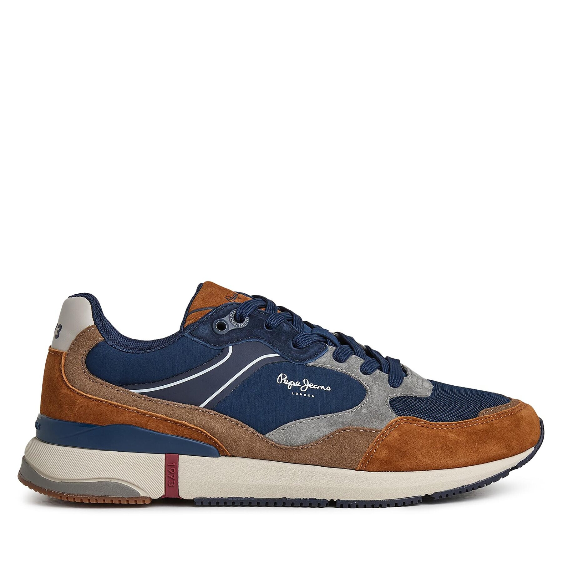 Pepe Jeans Sneakersy PMS30988 Hnědá - Pepit.cz