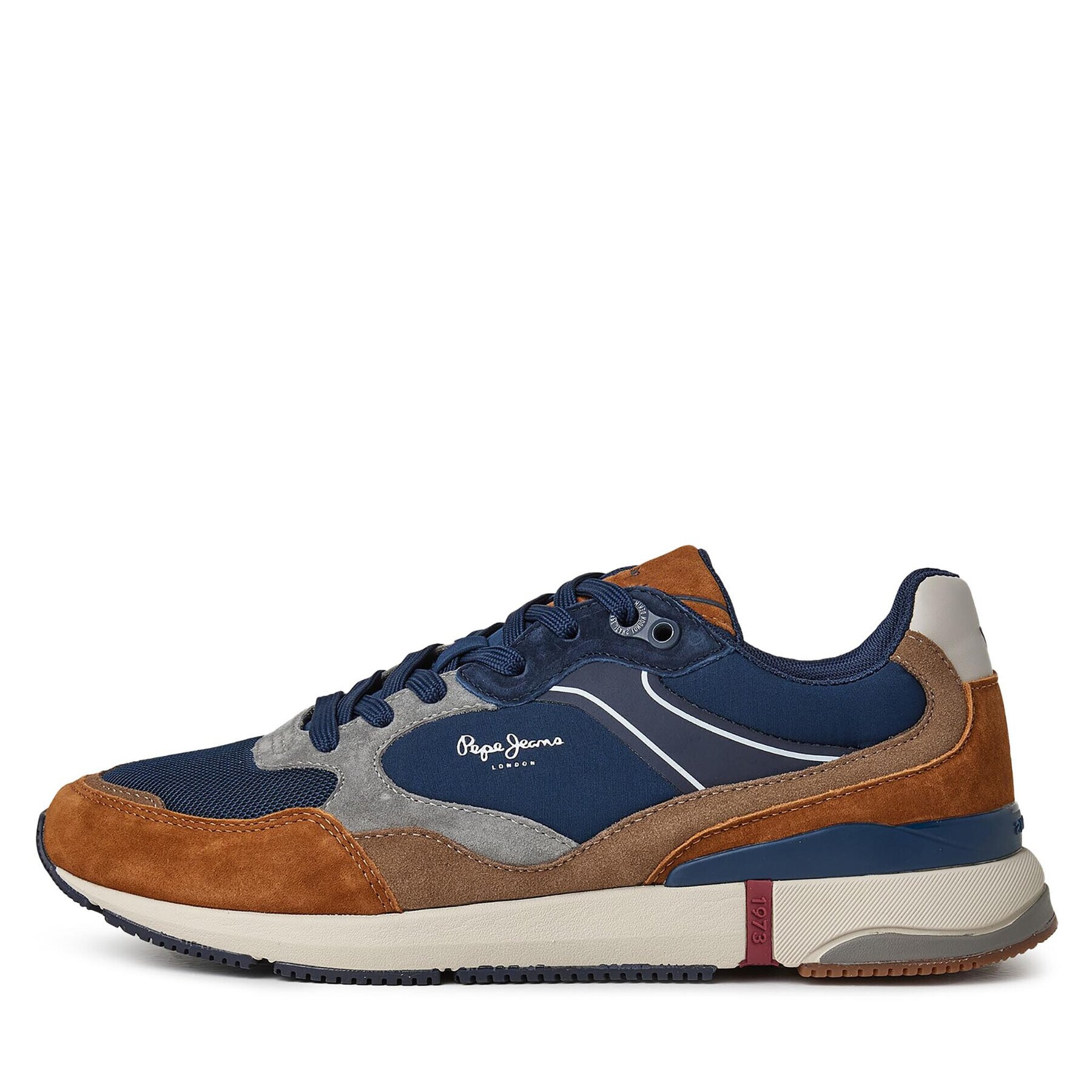 Pepe Jeans Sneakersy PMS30988 Hnědá - Pepit.cz