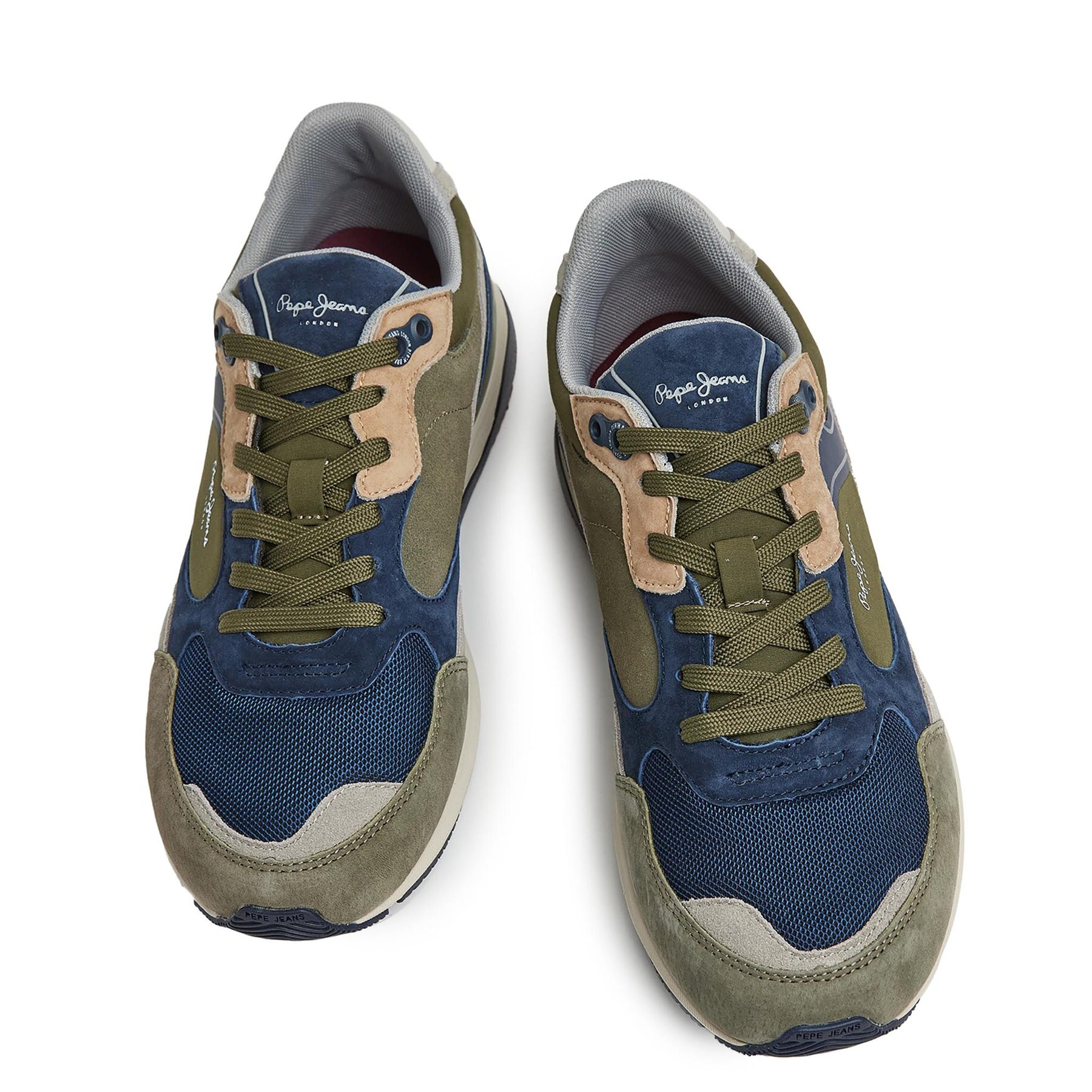 Pepe Jeans Sneakersy PMS30988 Zelená - Pepit.cz