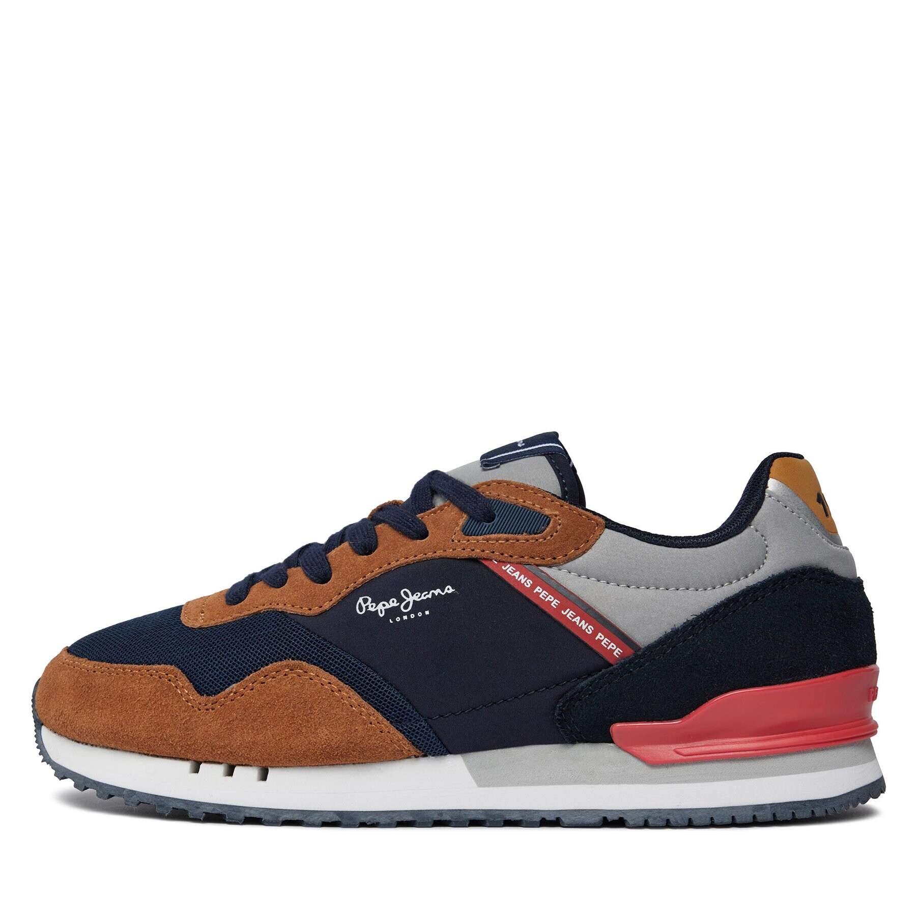 Pepe Jeans Sneakersy PMS30992 Hnědá - Pepit.cz