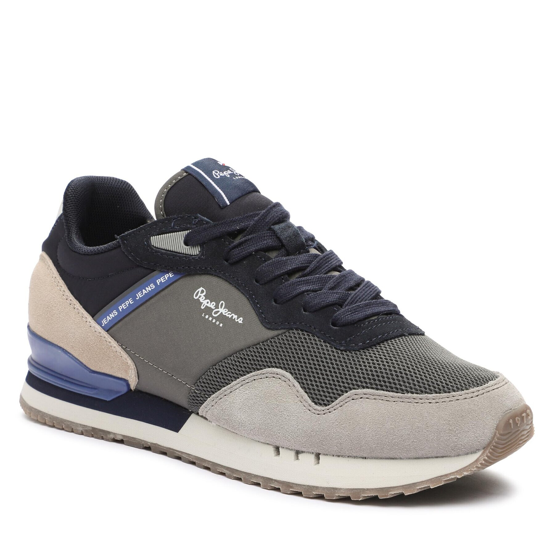 Pepe Jeans Sneakersy PMS30992 Šedá - Pepit.cz