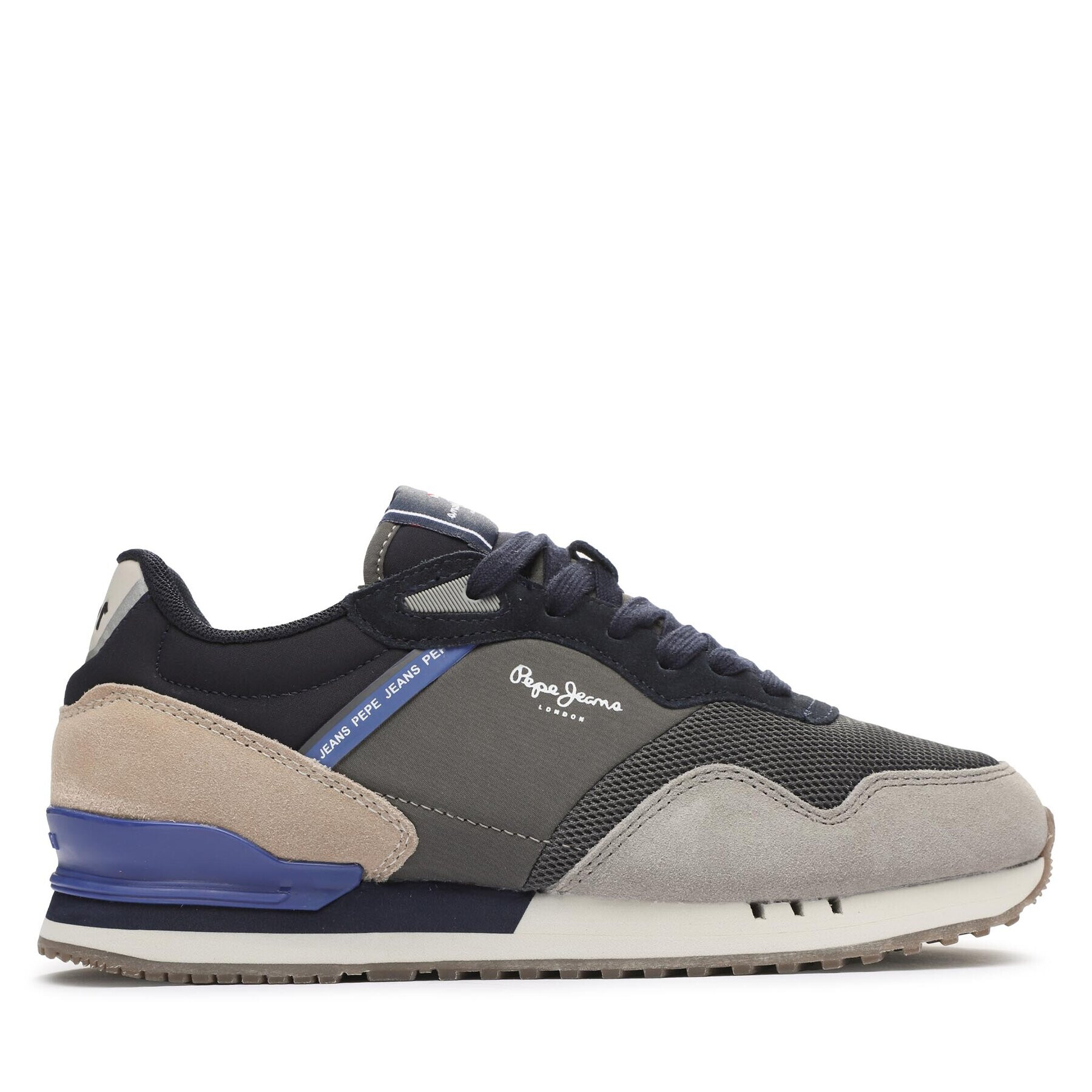 Pepe Jeans Sneakersy PMS30992 Šedá - Pepit.cz