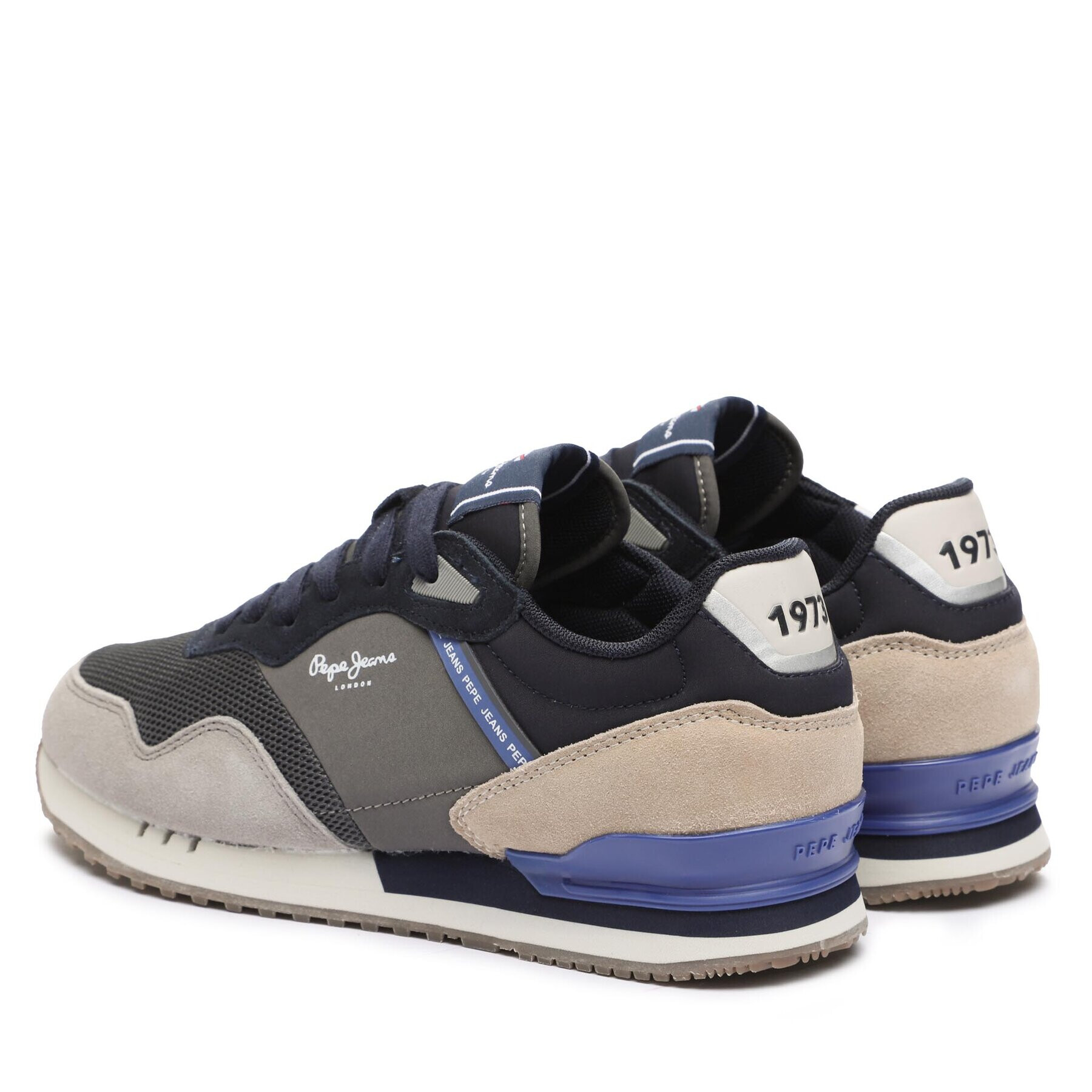 Pepe Jeans Sneakersy PMS30992 Šedá - Pepit.cz