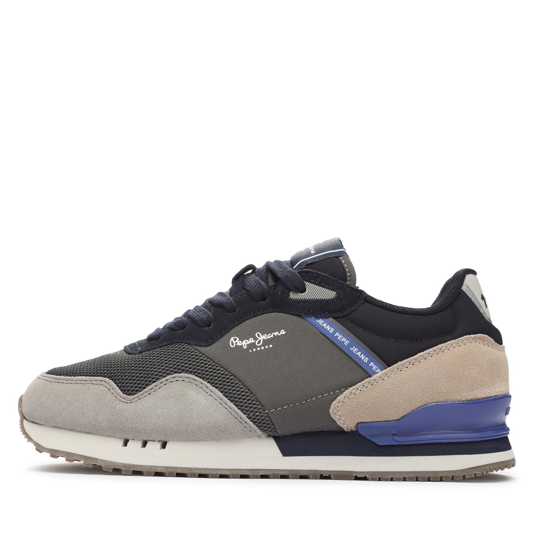 Pepe Jeans Sneakersy PMS30992 Šedá - Pepit.cz