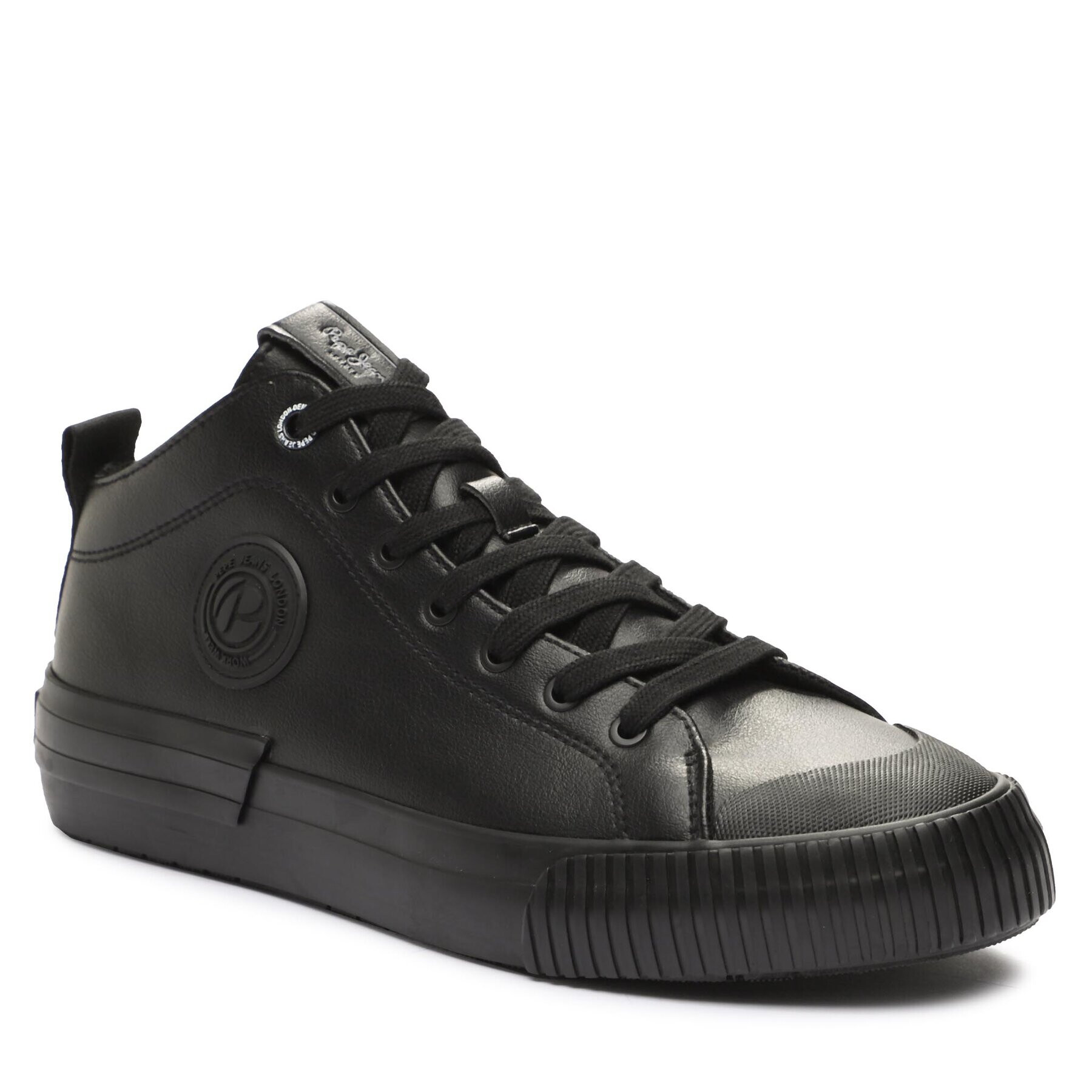 Pepe Jeans Sneakersy PMS30994 Černá - Pepit.cz