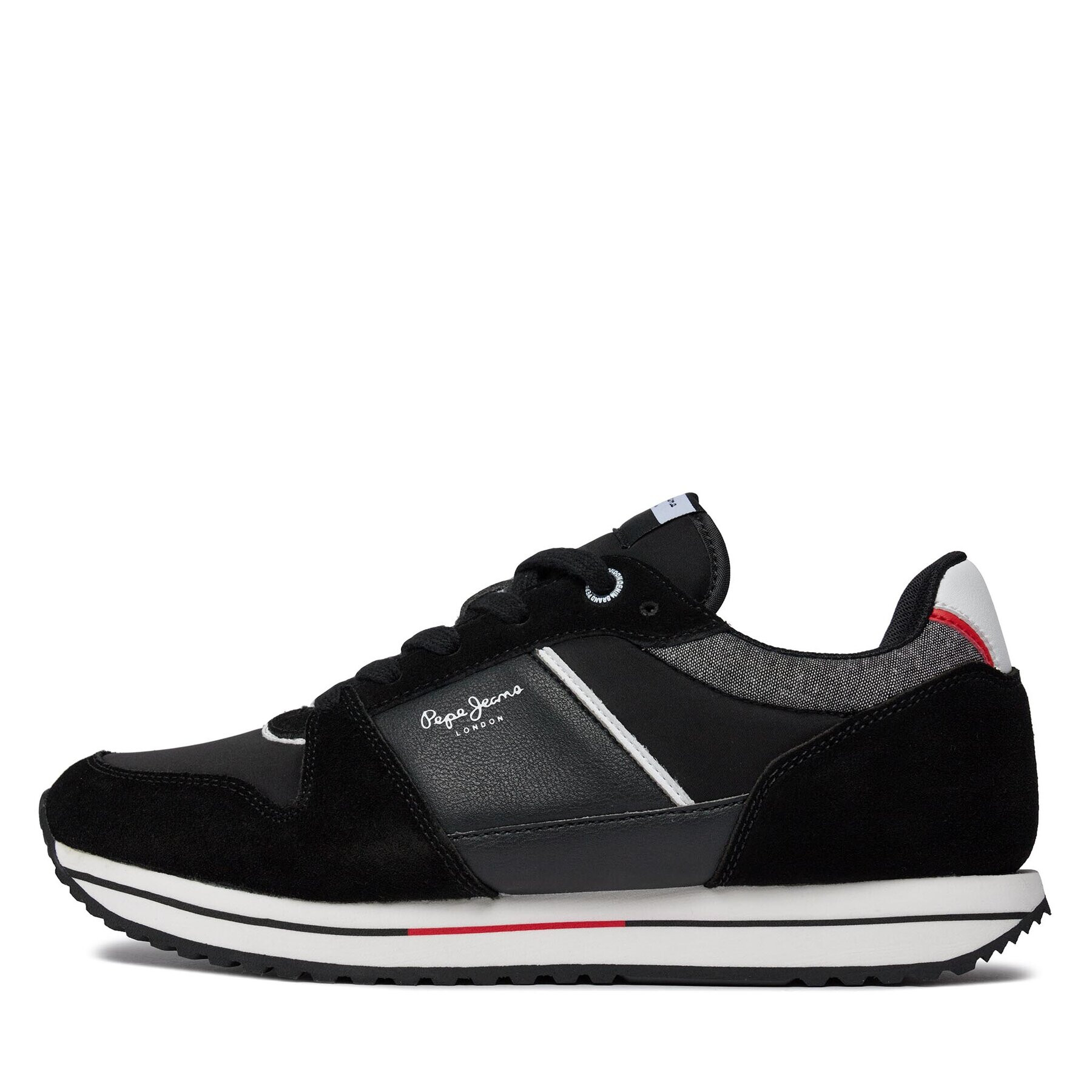 Pepe Jeans Sneakersy PMS30995 Černá - Pepit.cz