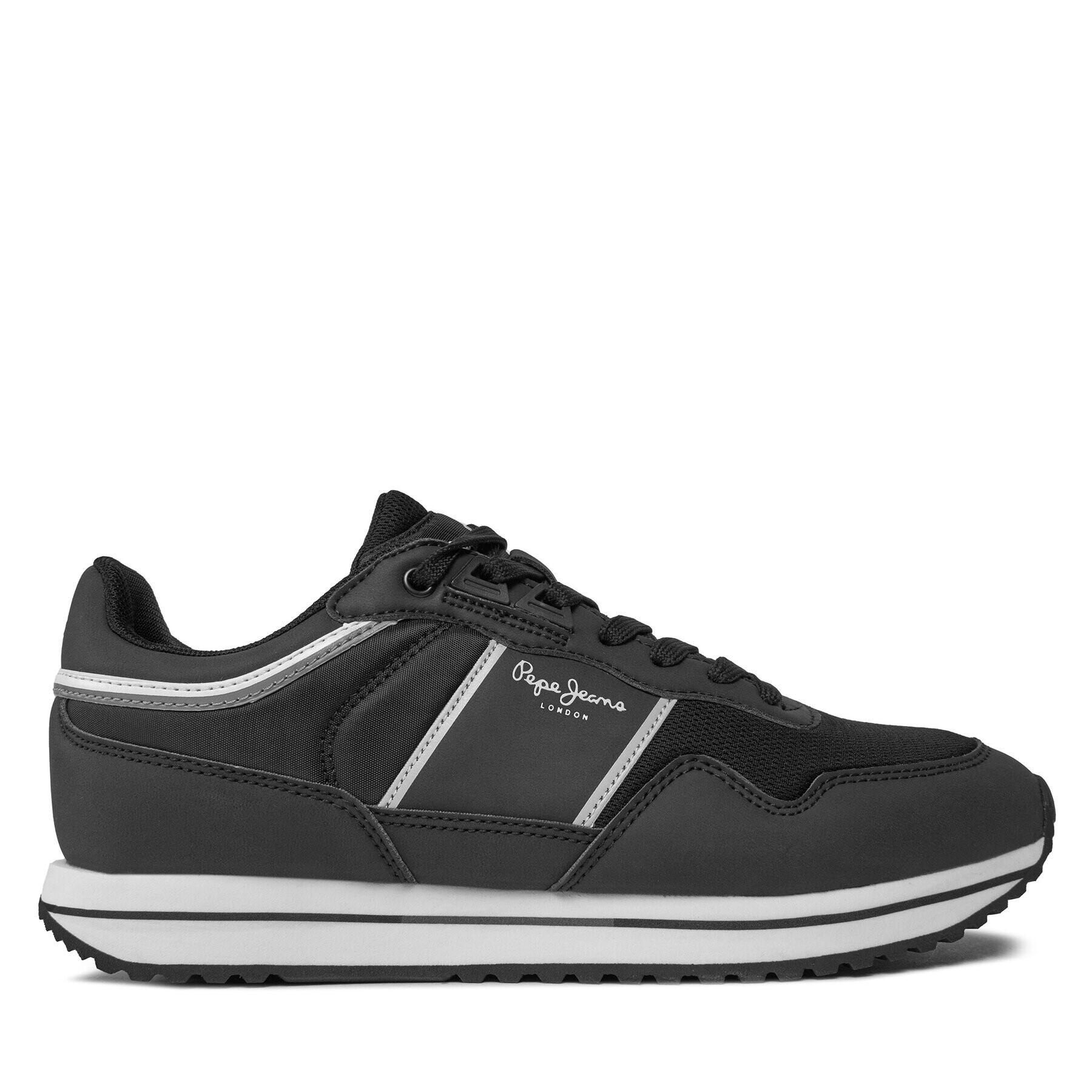 Pepe Jeans Sneakersy PMS30996 Černá - Pepit.cz