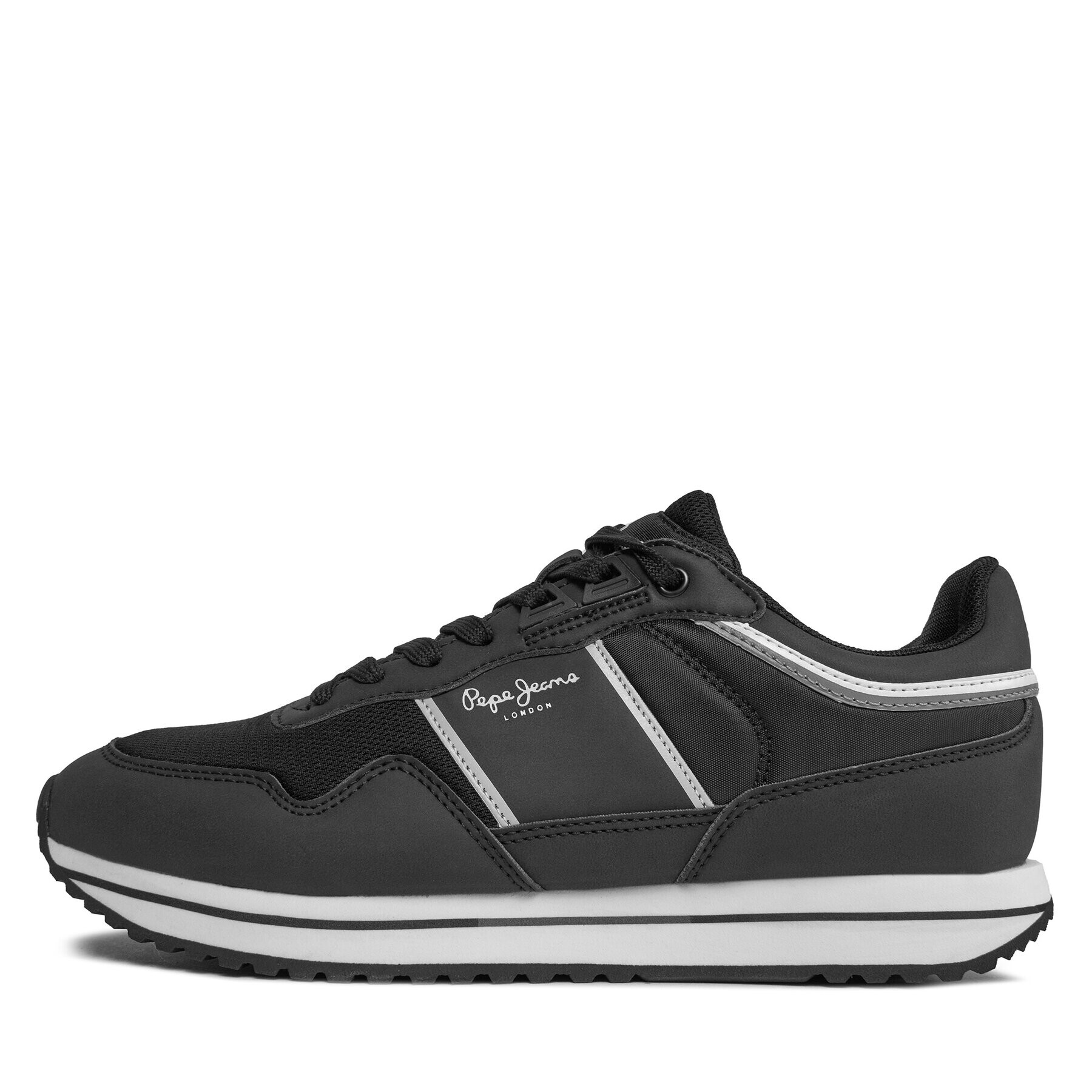 Pepe Jeans Sneakersy PMS30996 Černá - Pepit.cz