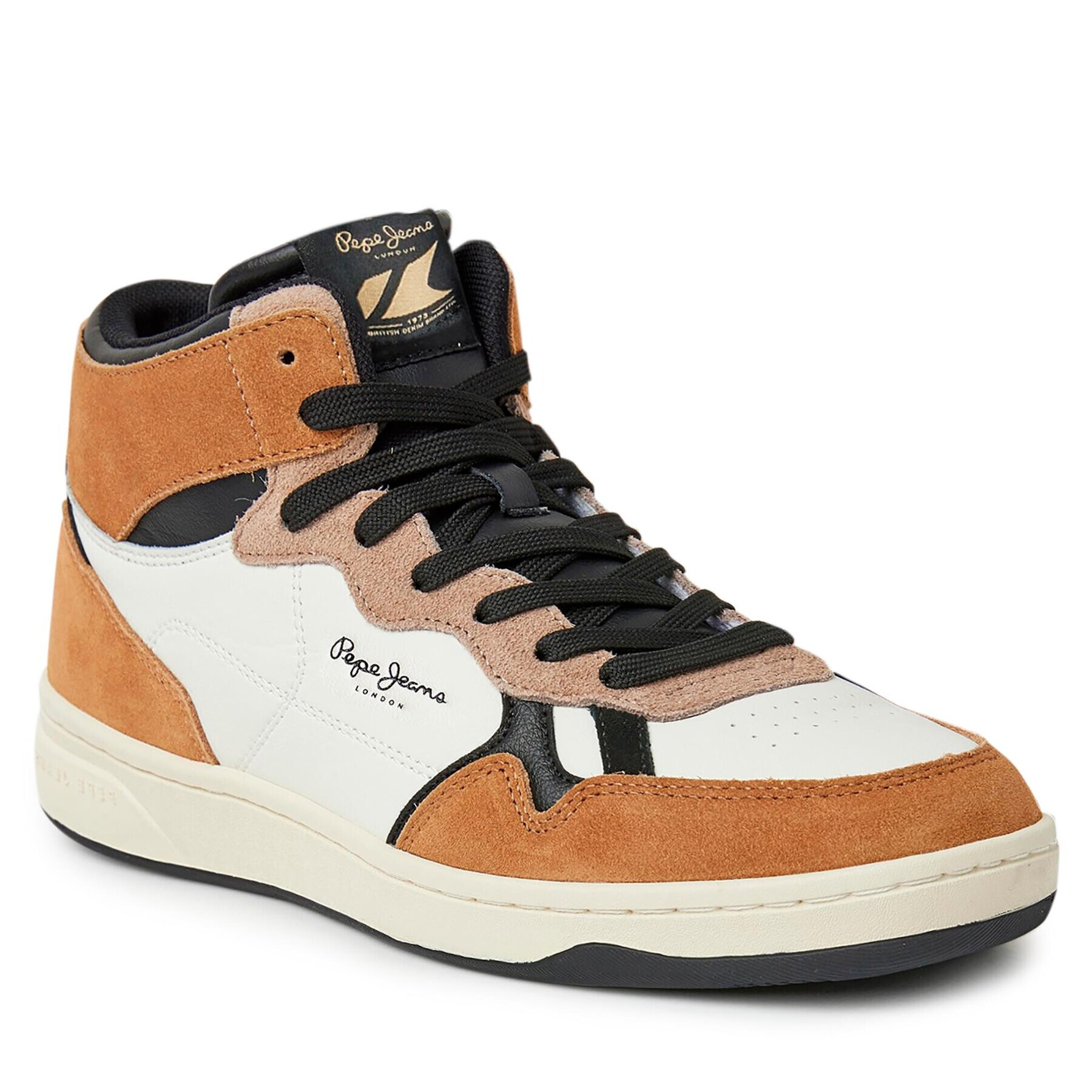 Pepe Jeans Sneakersy PMS30999 Hnědá - Pepit.cz