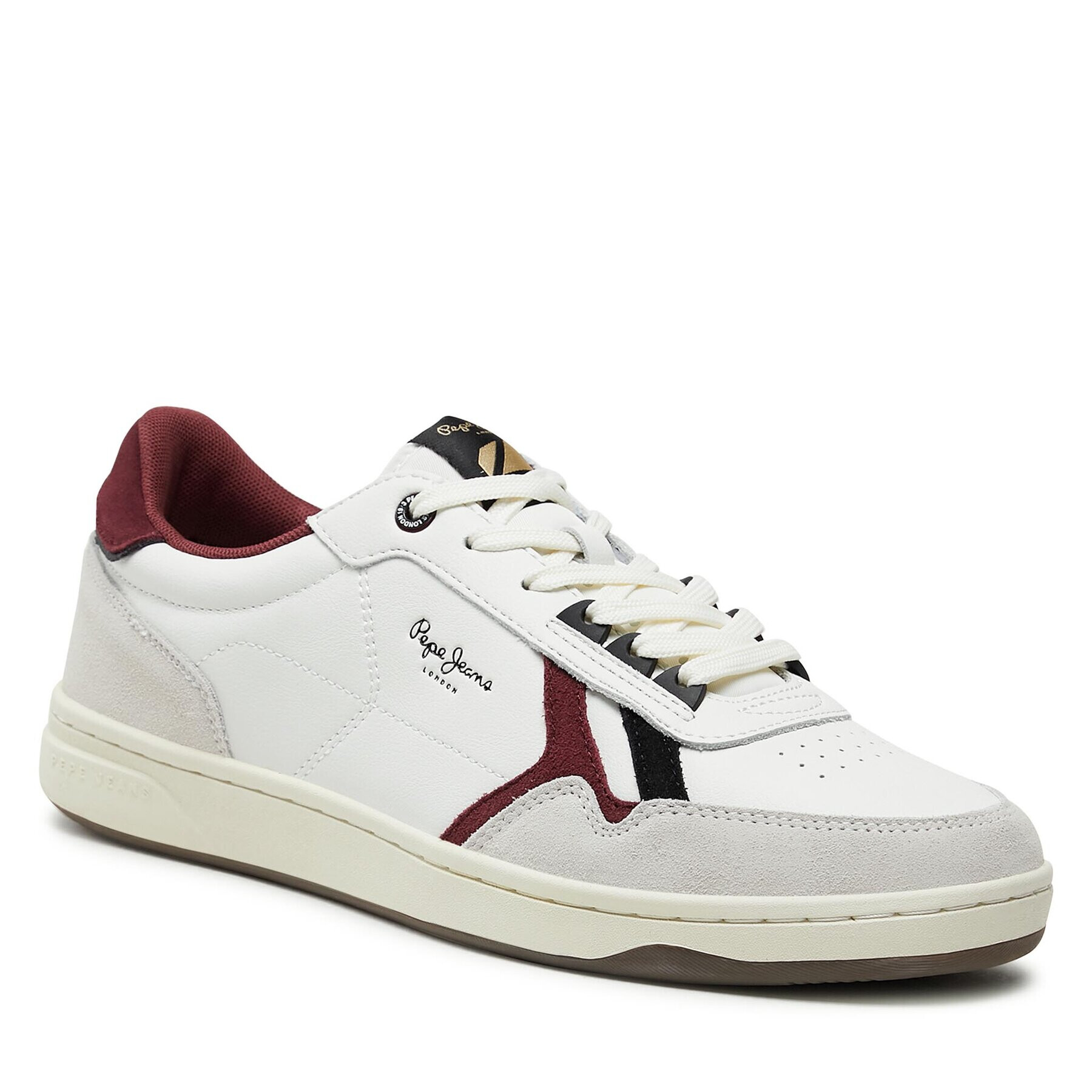 Pepe Jeans Sneakersy PMS31001 Bílá - Pepit.cz