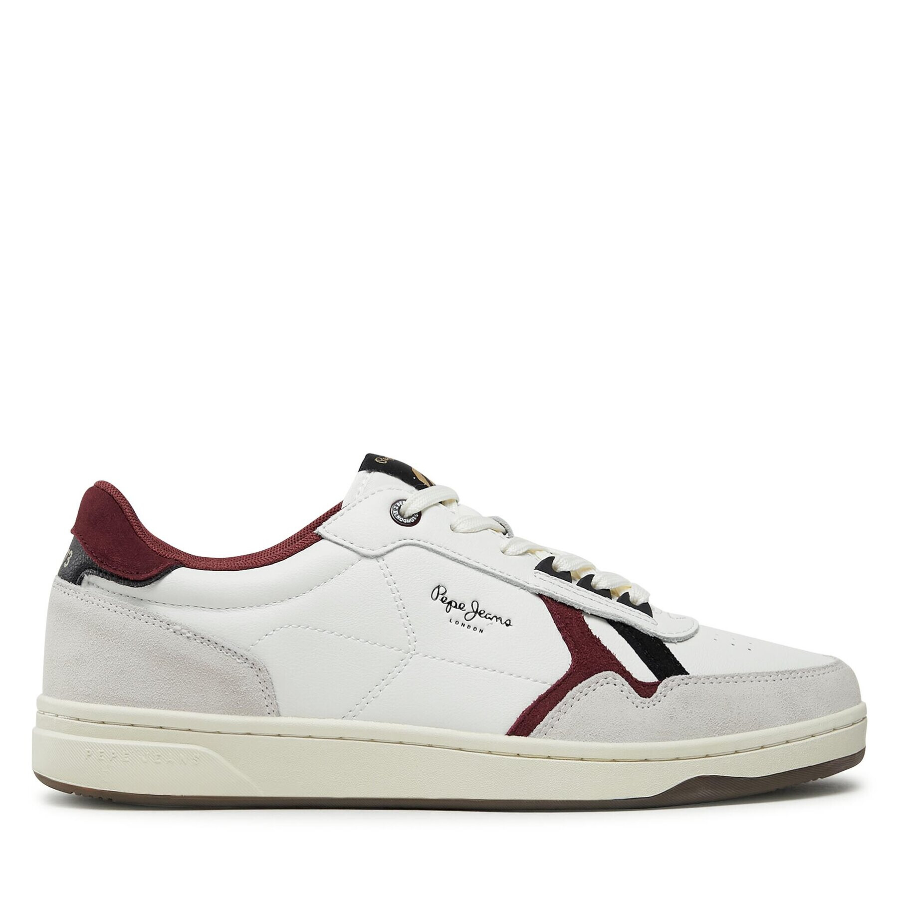 Pepe Jeans Sneakersy PMS31001 Bílá - Pepit.cz