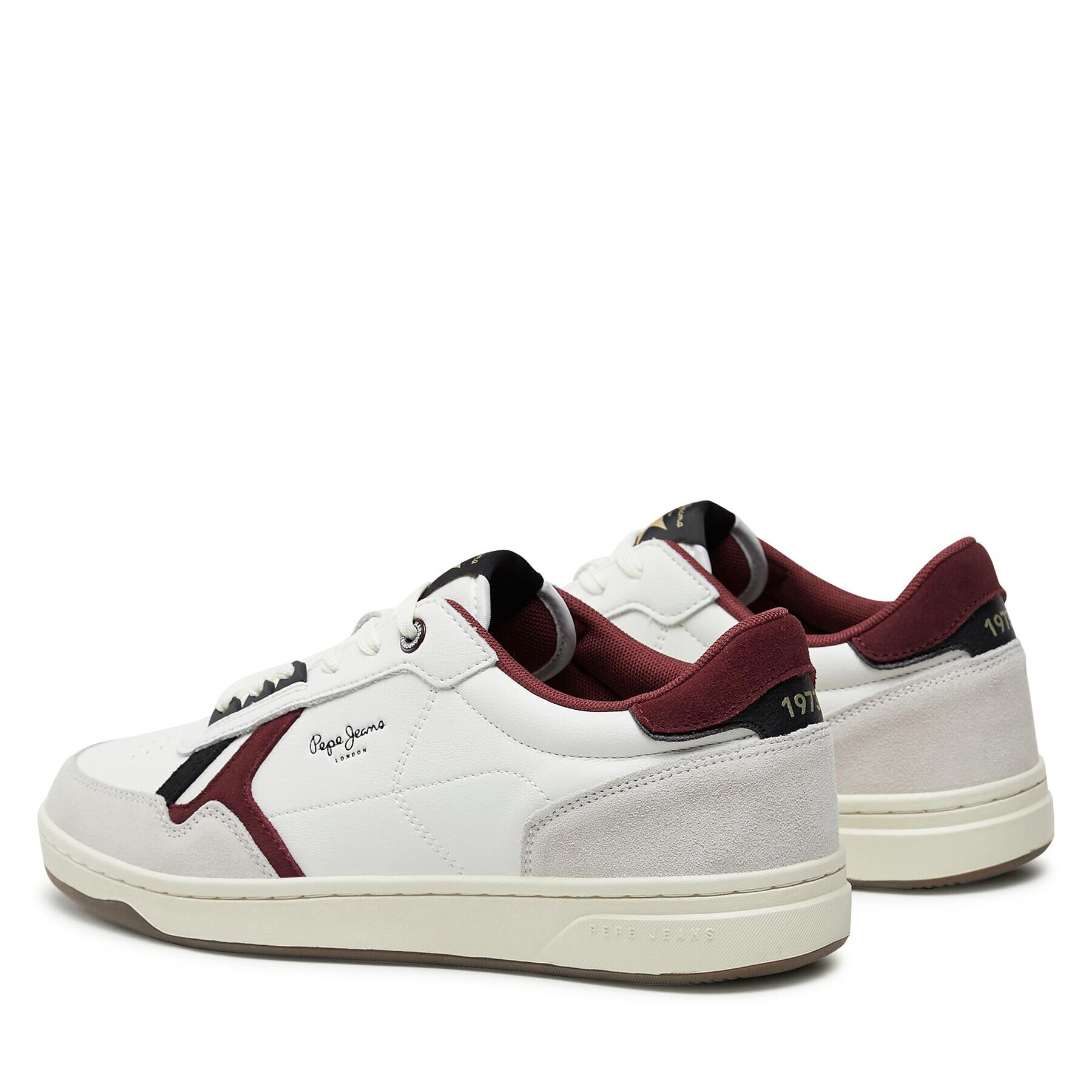 Pepe Jeans Sneakersy PMS31001 Bílá - Pepit.cz