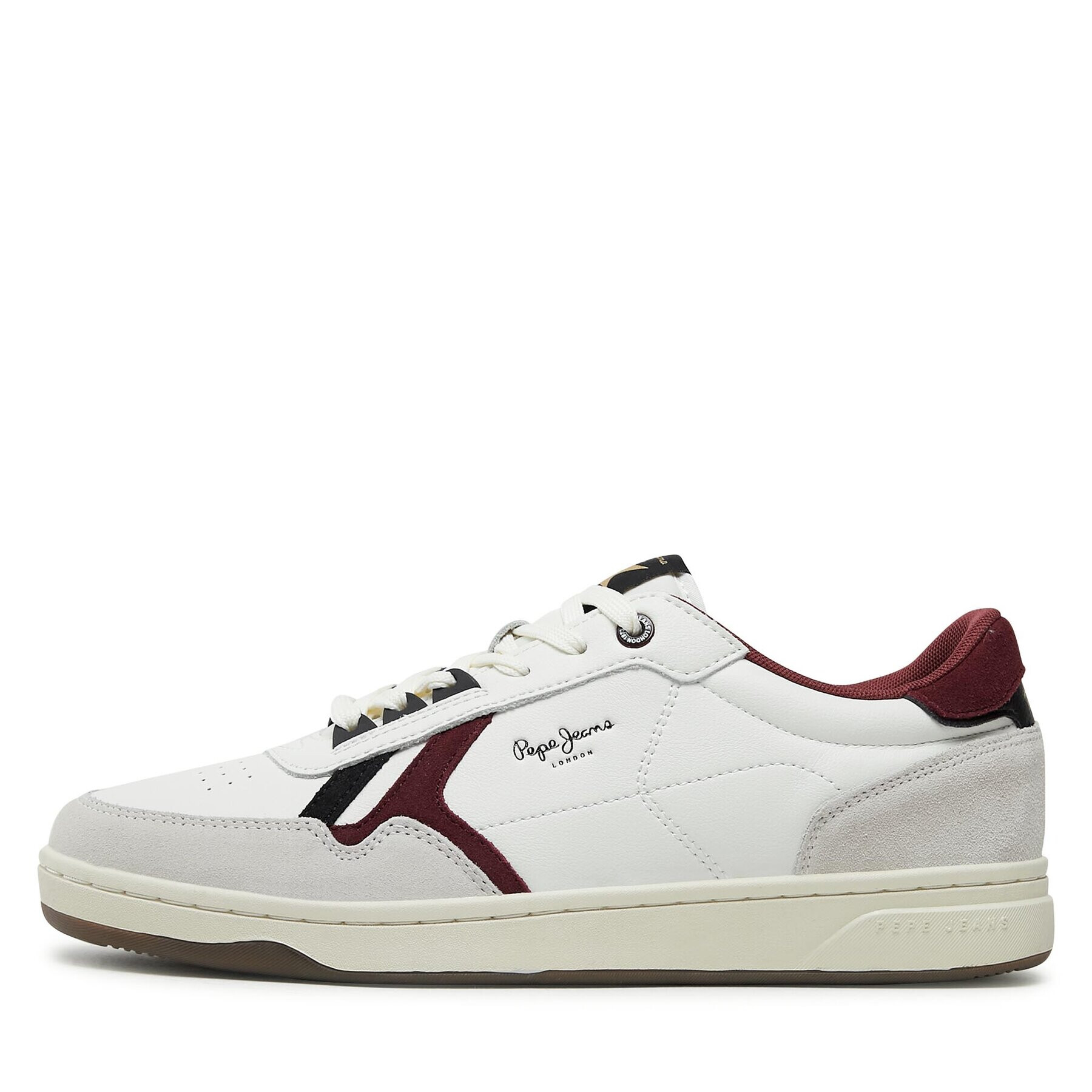 Pepe Jeans Sneakersy PMS31001 Bílá - Pepit.cz